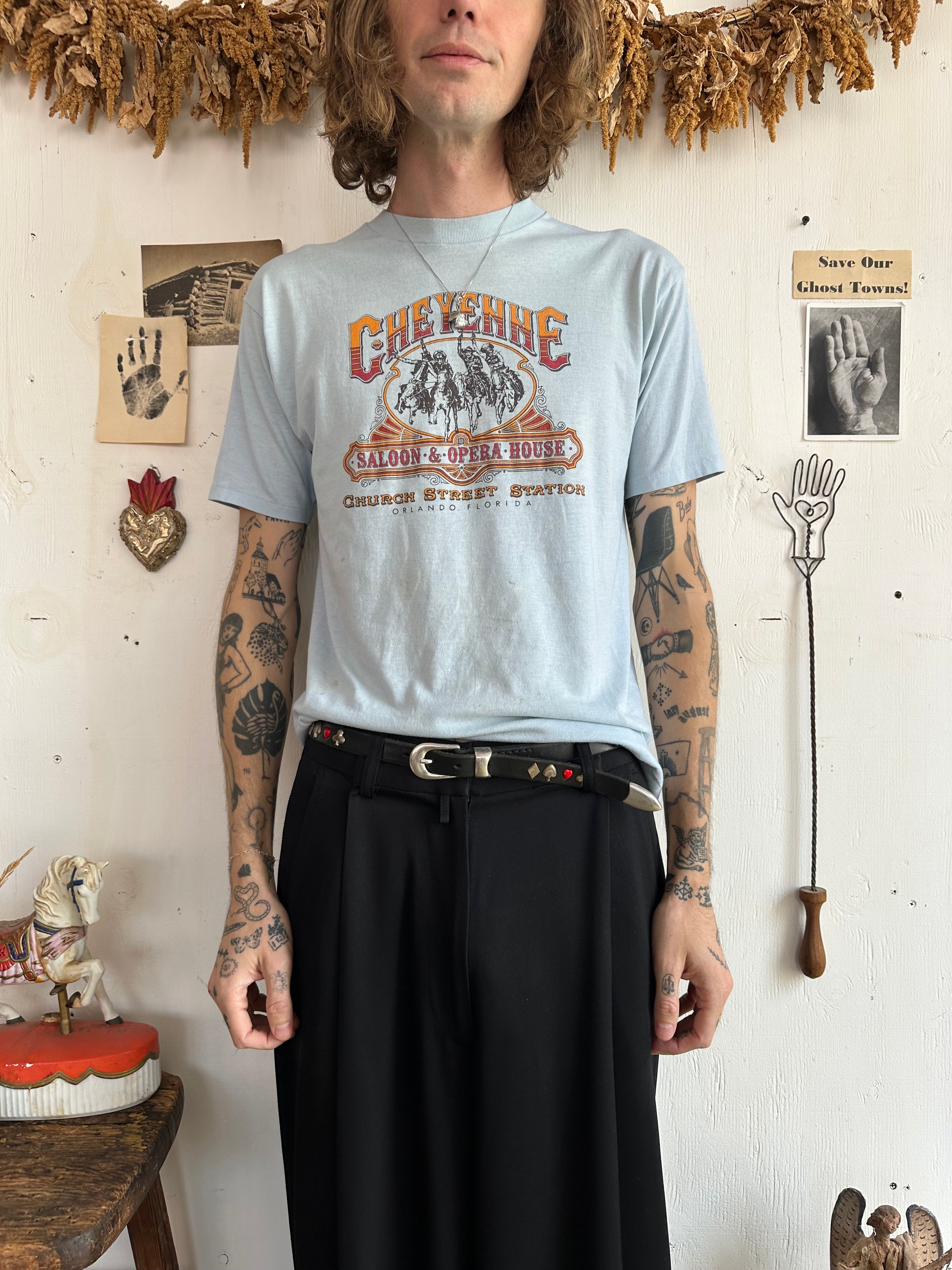 1990s Cheyenne Saloon T-Shirt (M)