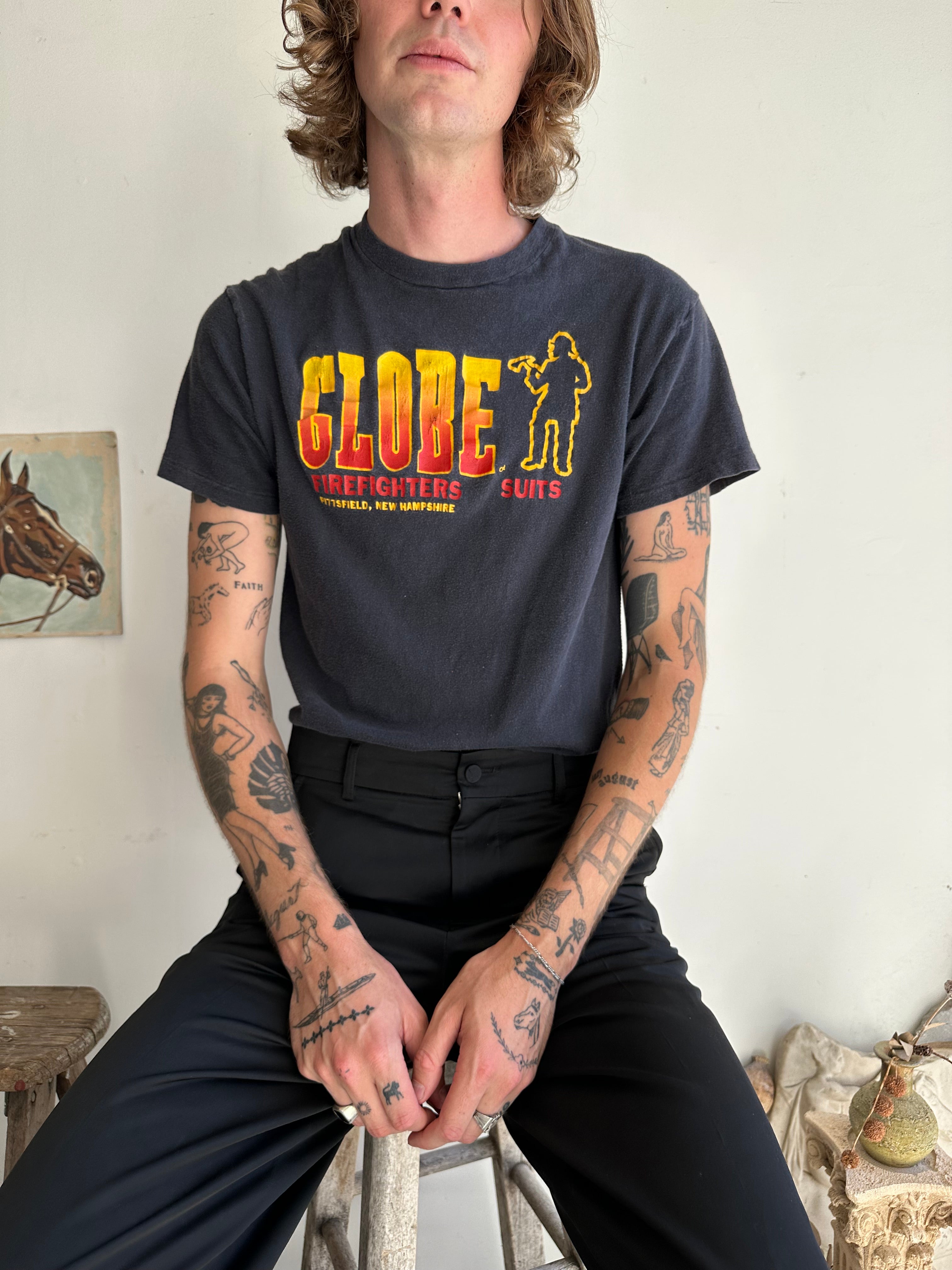 1980s Globe Firefighters T-Shirt (M)