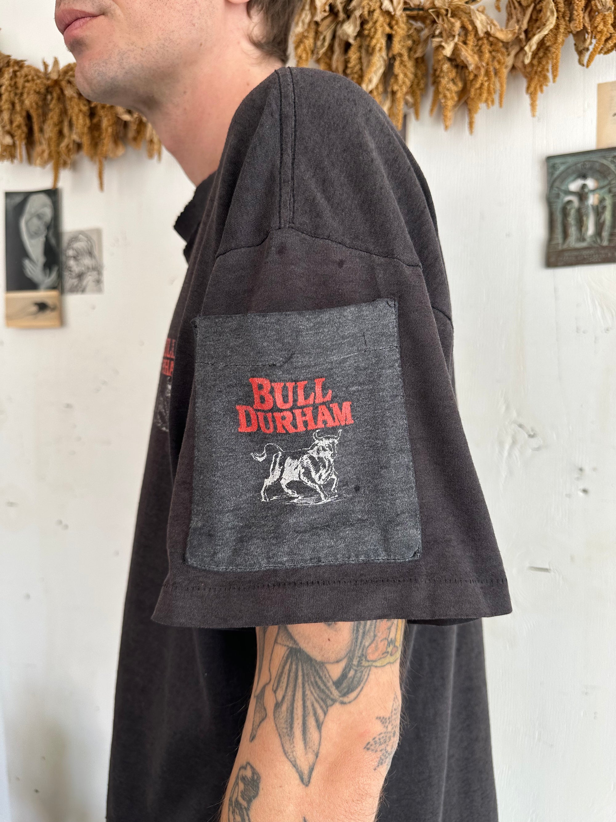 1980s Faded and Well Worn Bull Durham Tee
