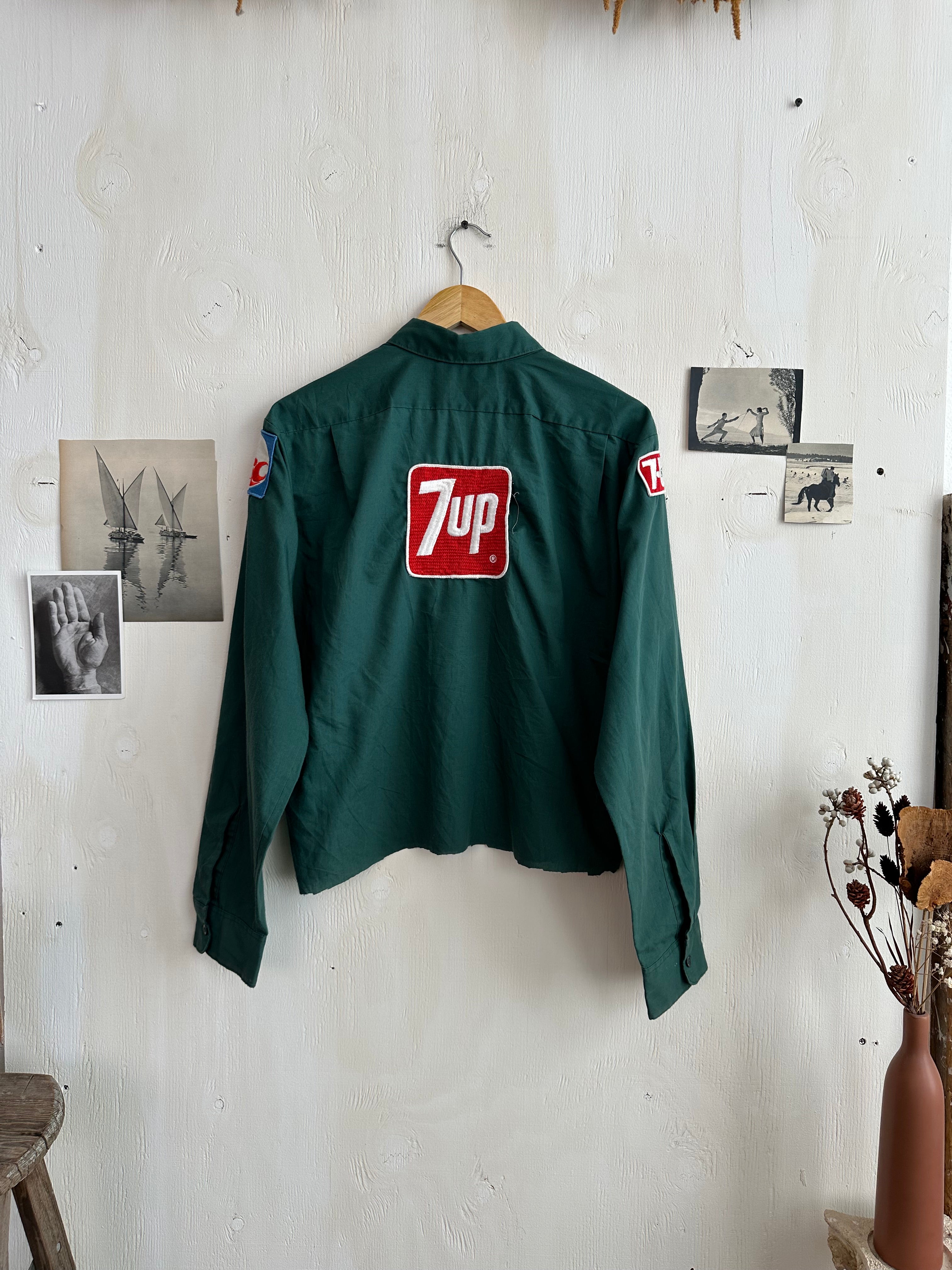 1970s 7Up Button Up (Boxy M)