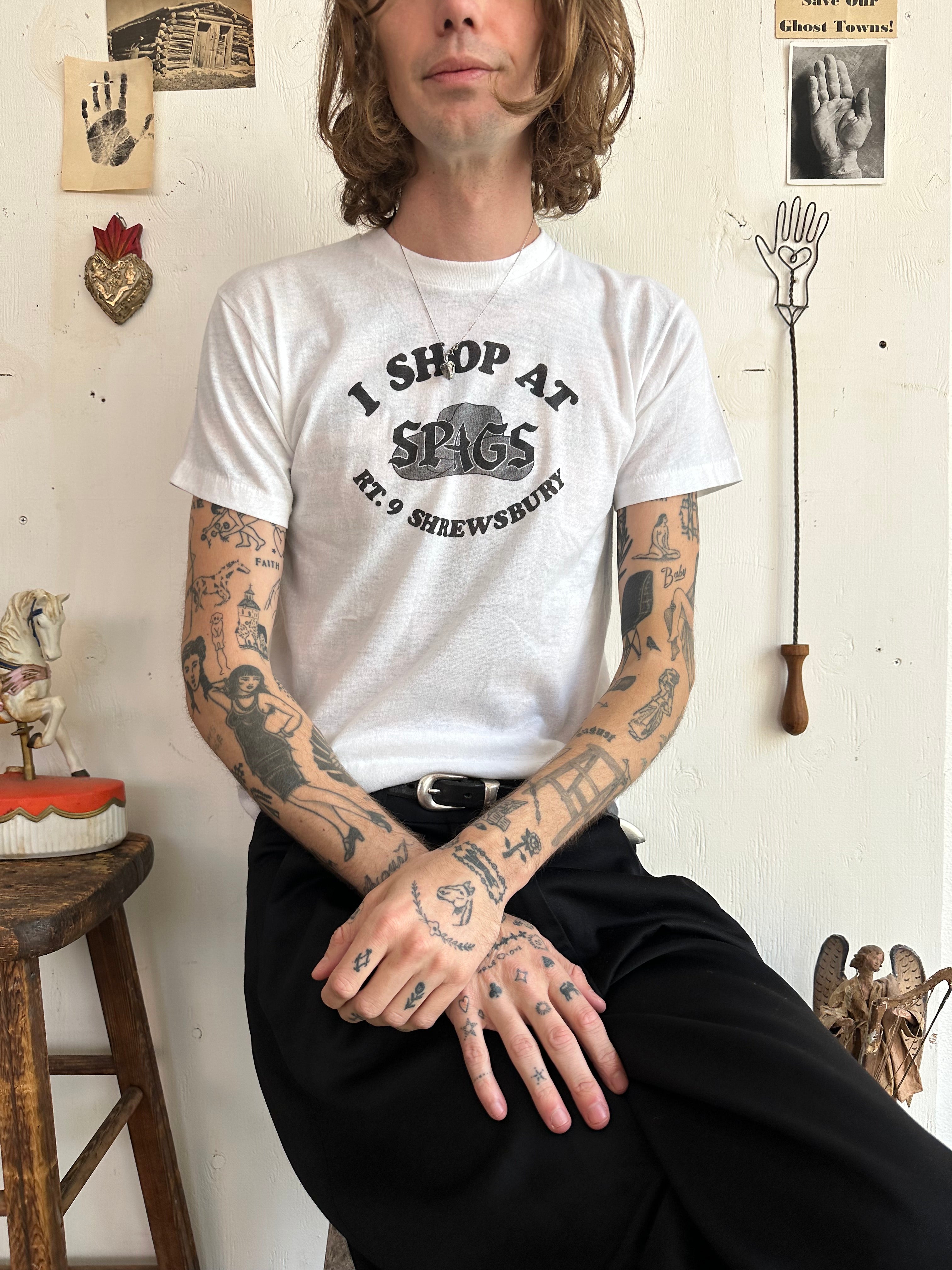 1970s I Shop At Spags Tee (M)
