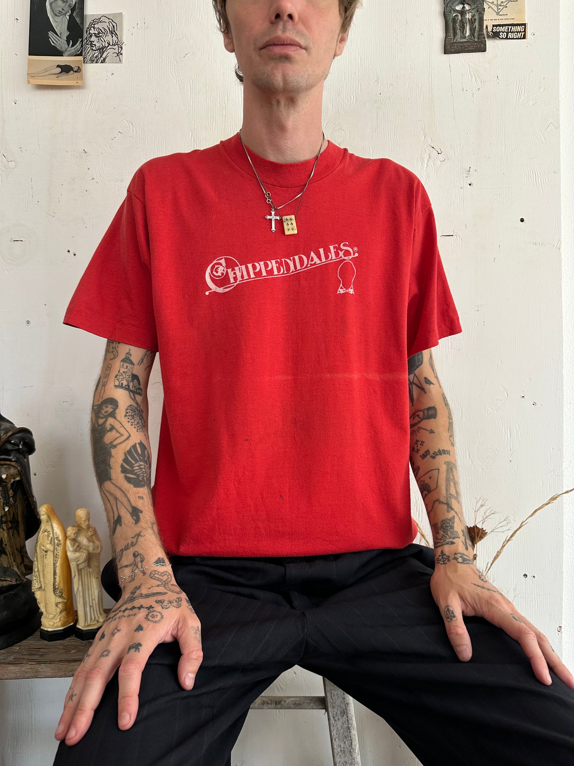 1980s Well Worn Chippendales Tee