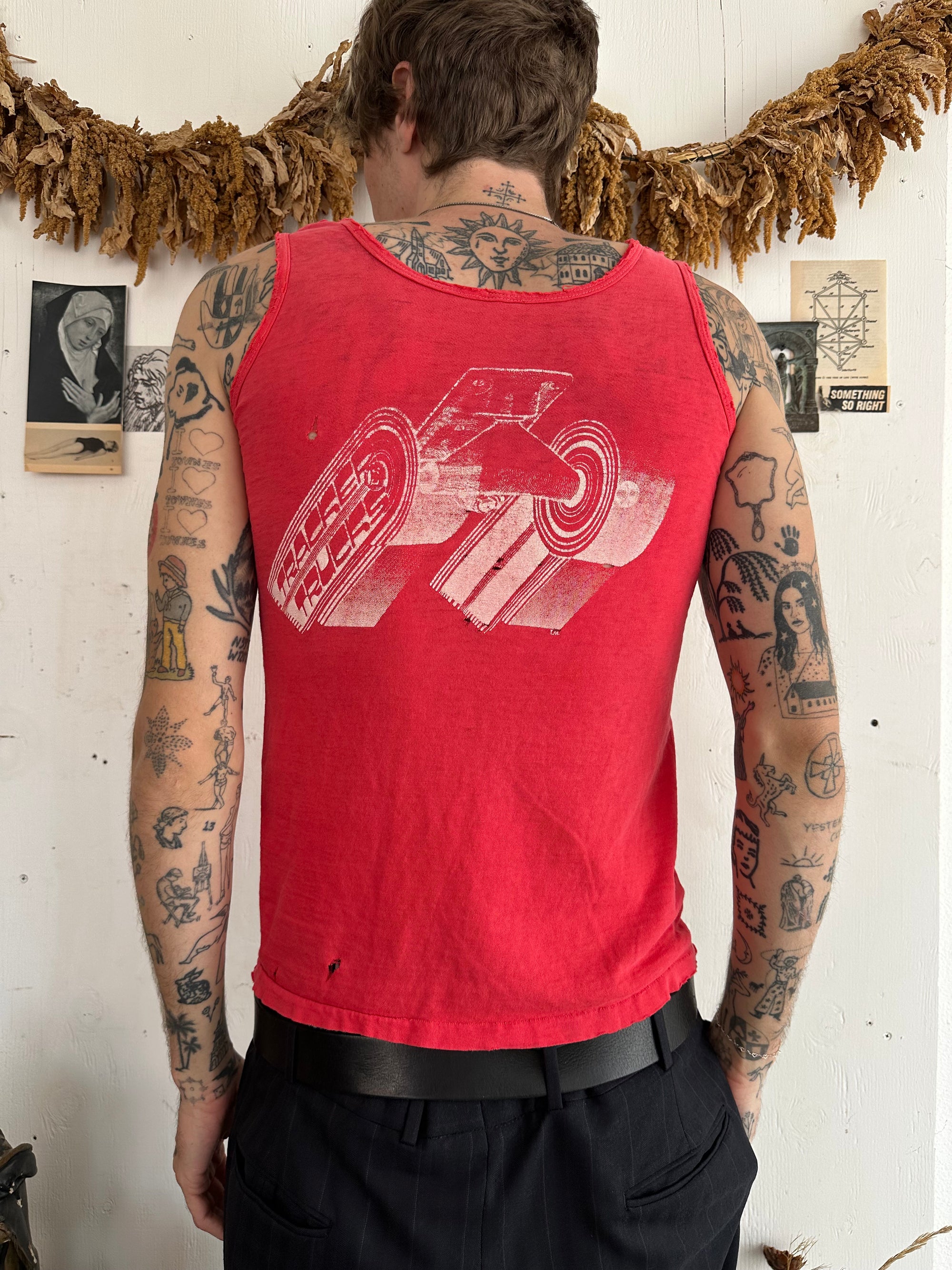 1980s Sunfaded Tracker Trucks Tank Top