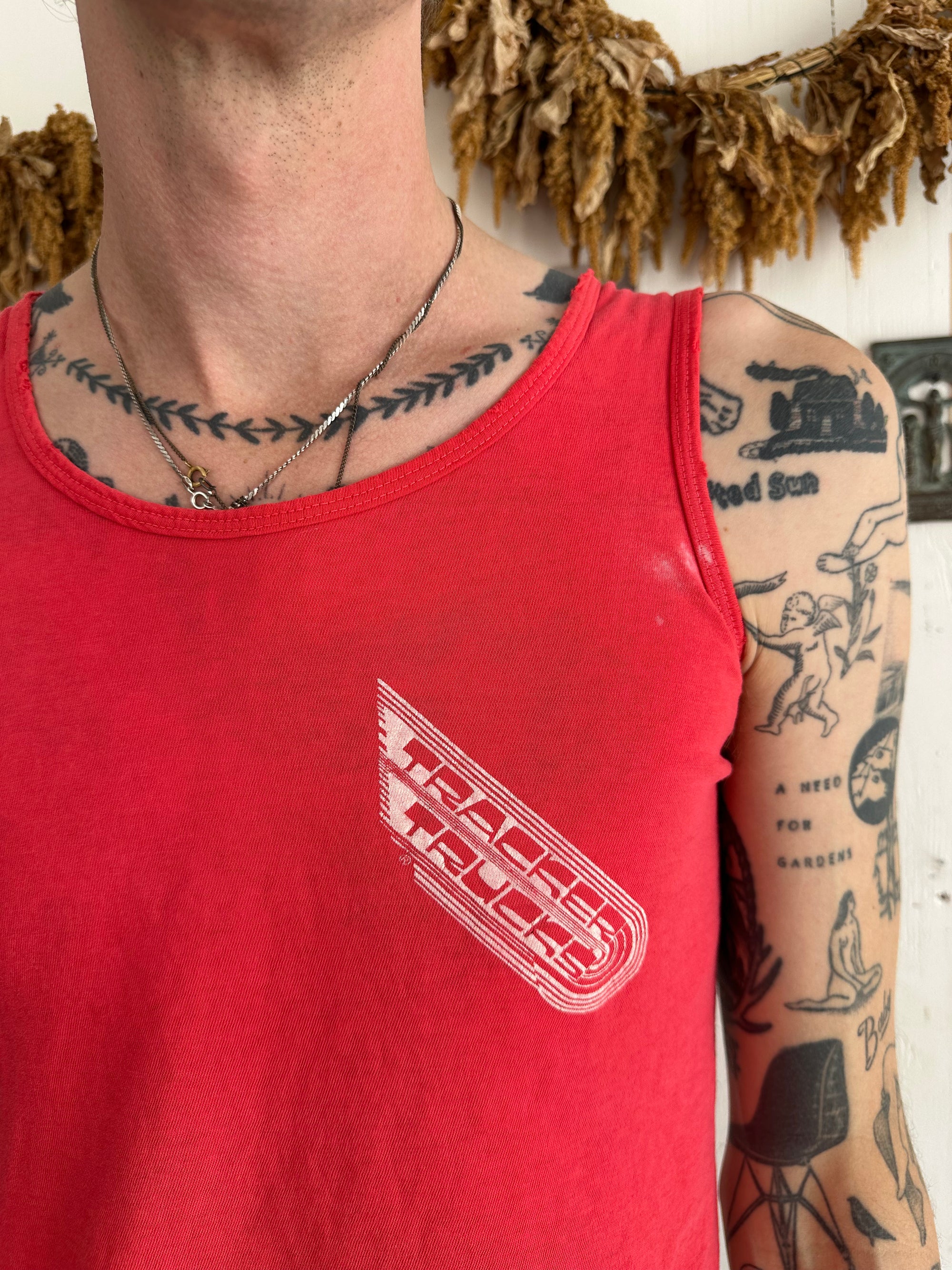 1980s Sunfaded Tracker Trucks Tank Top