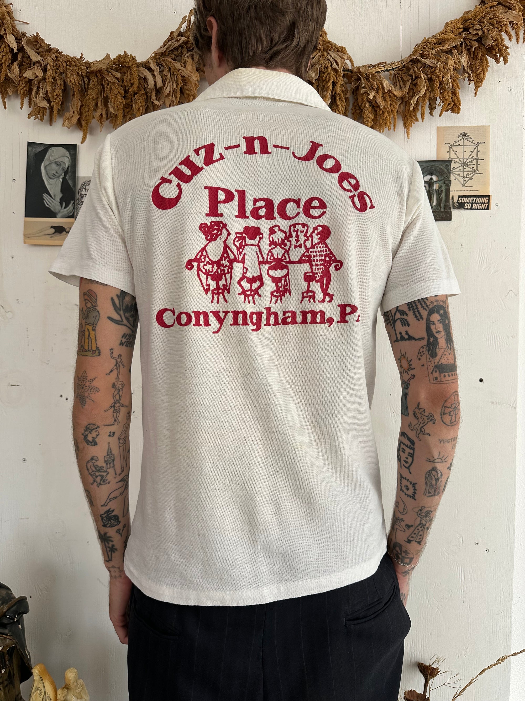 1970s Cuz-N-Joes Place Polo