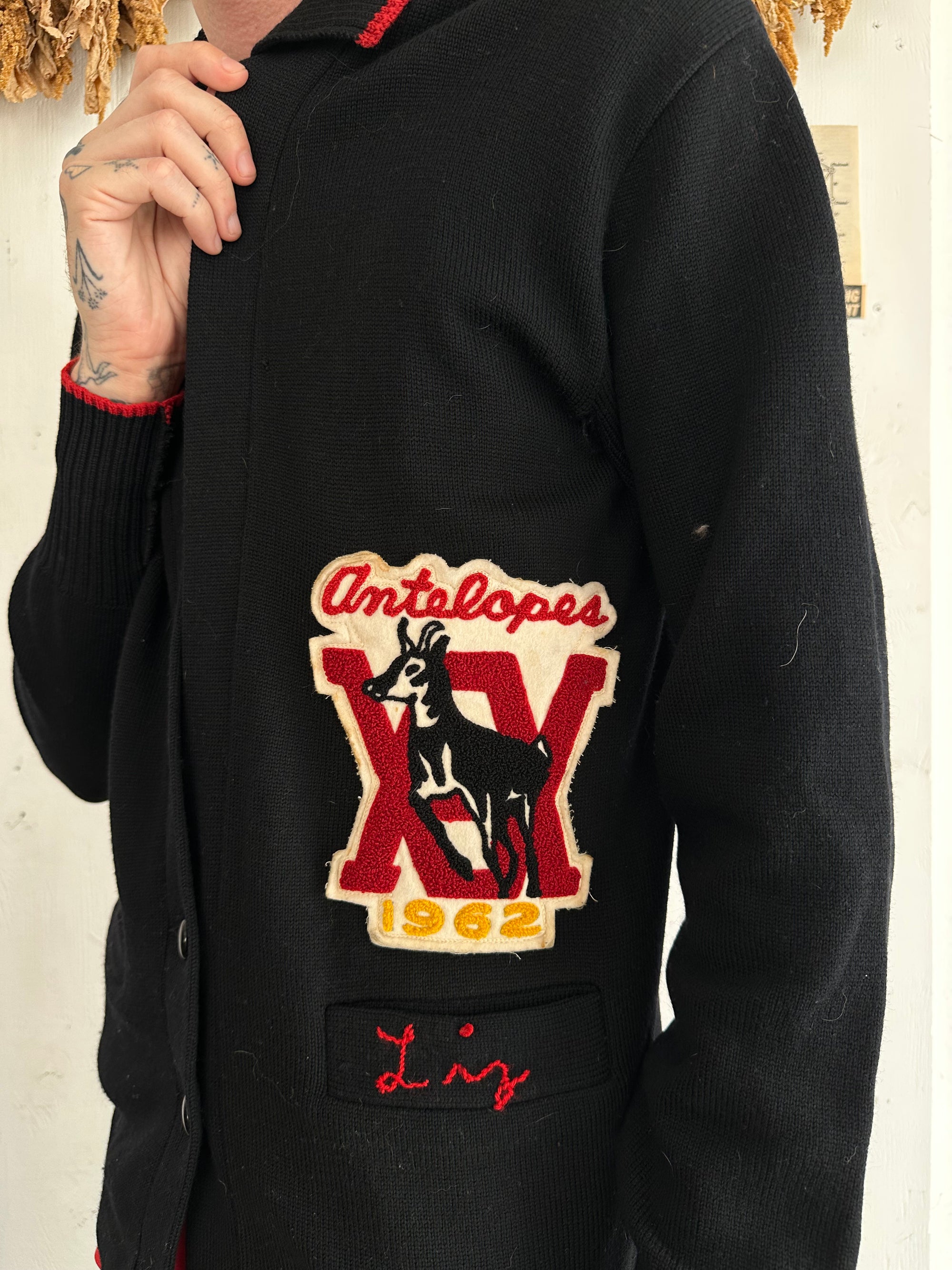 1962 Antelopes School Cardigan