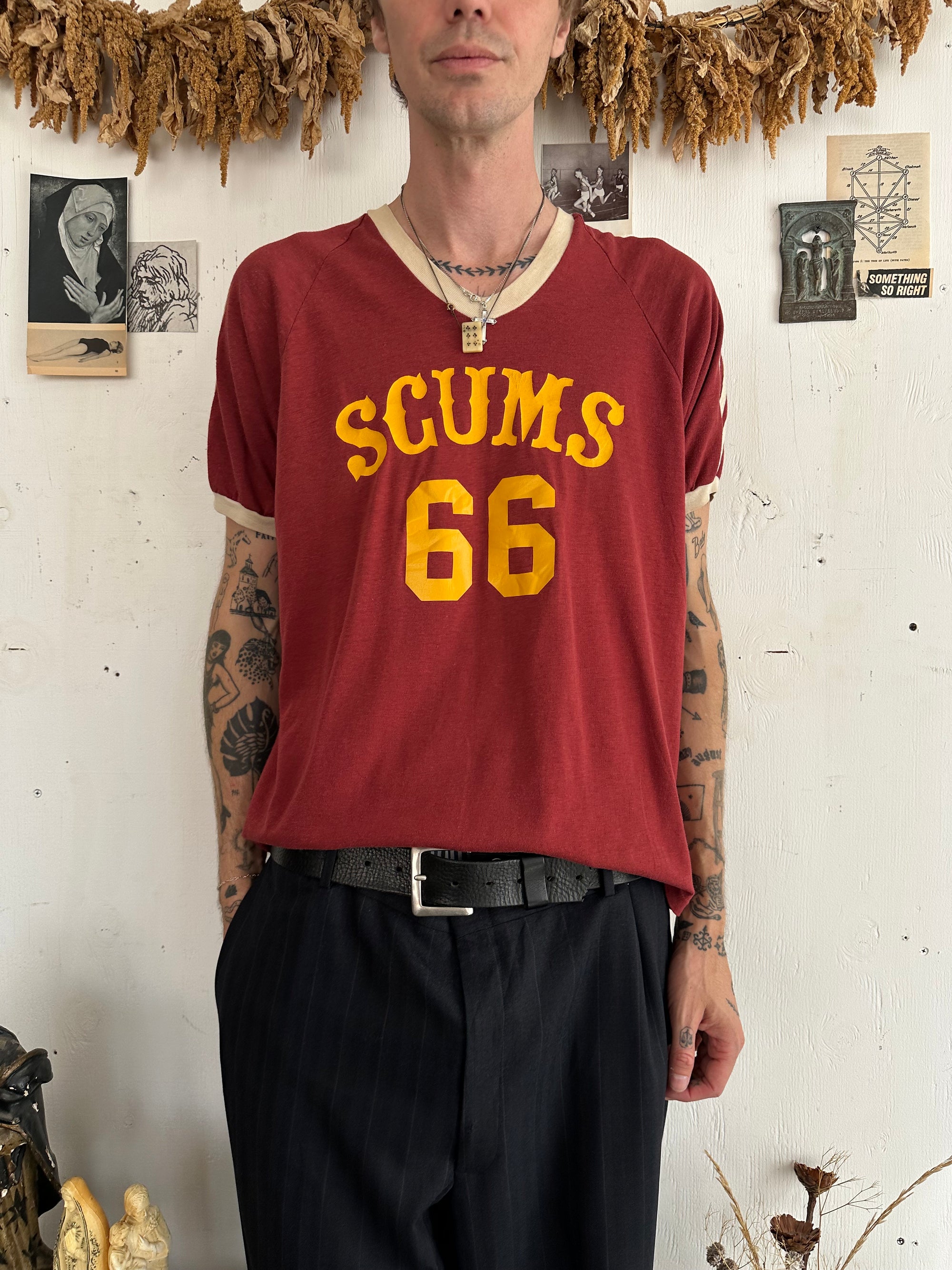 1970s Scums 66 Athletic Tee