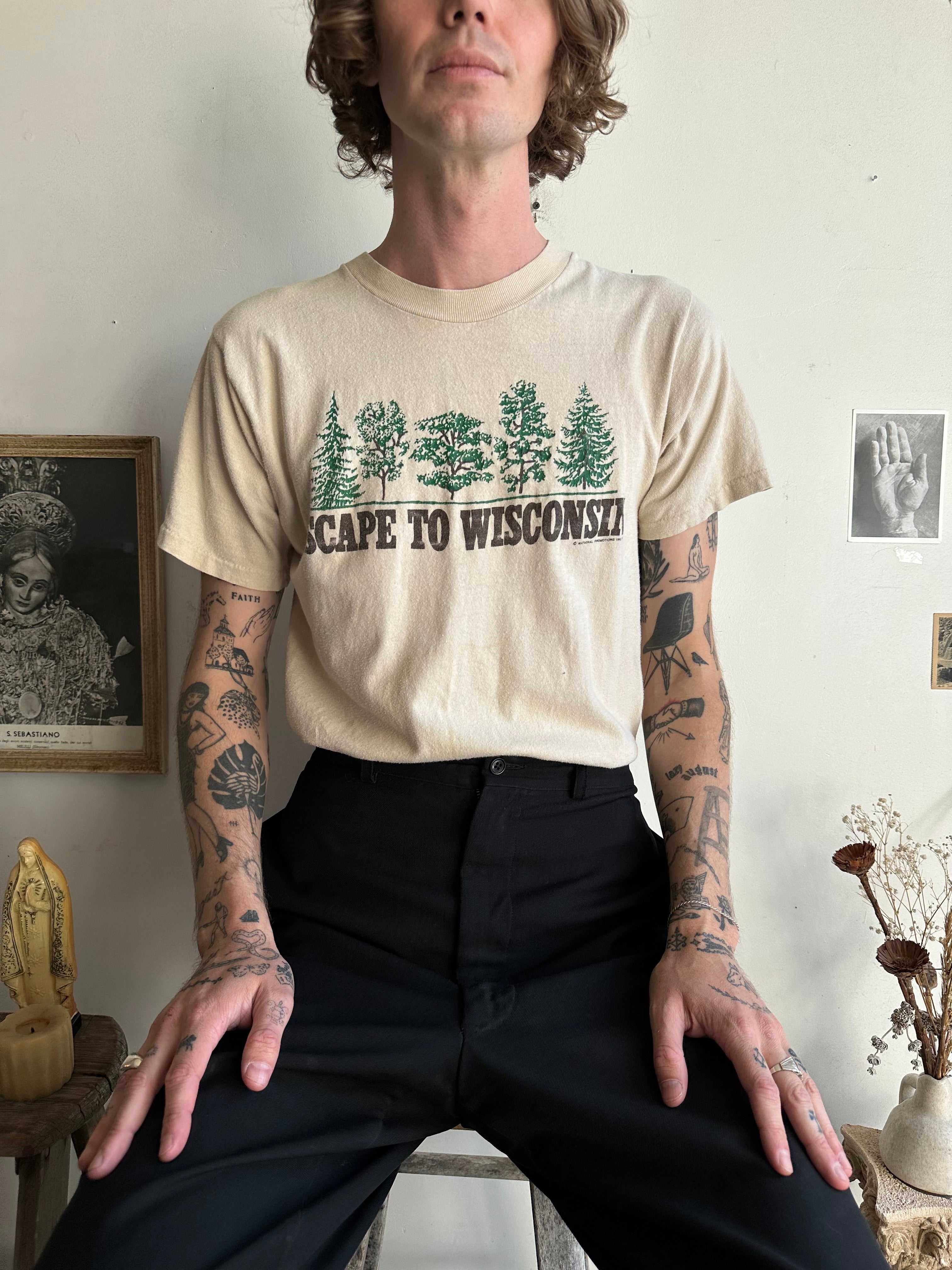 1980s Escape to Wisconsin Tee (M)