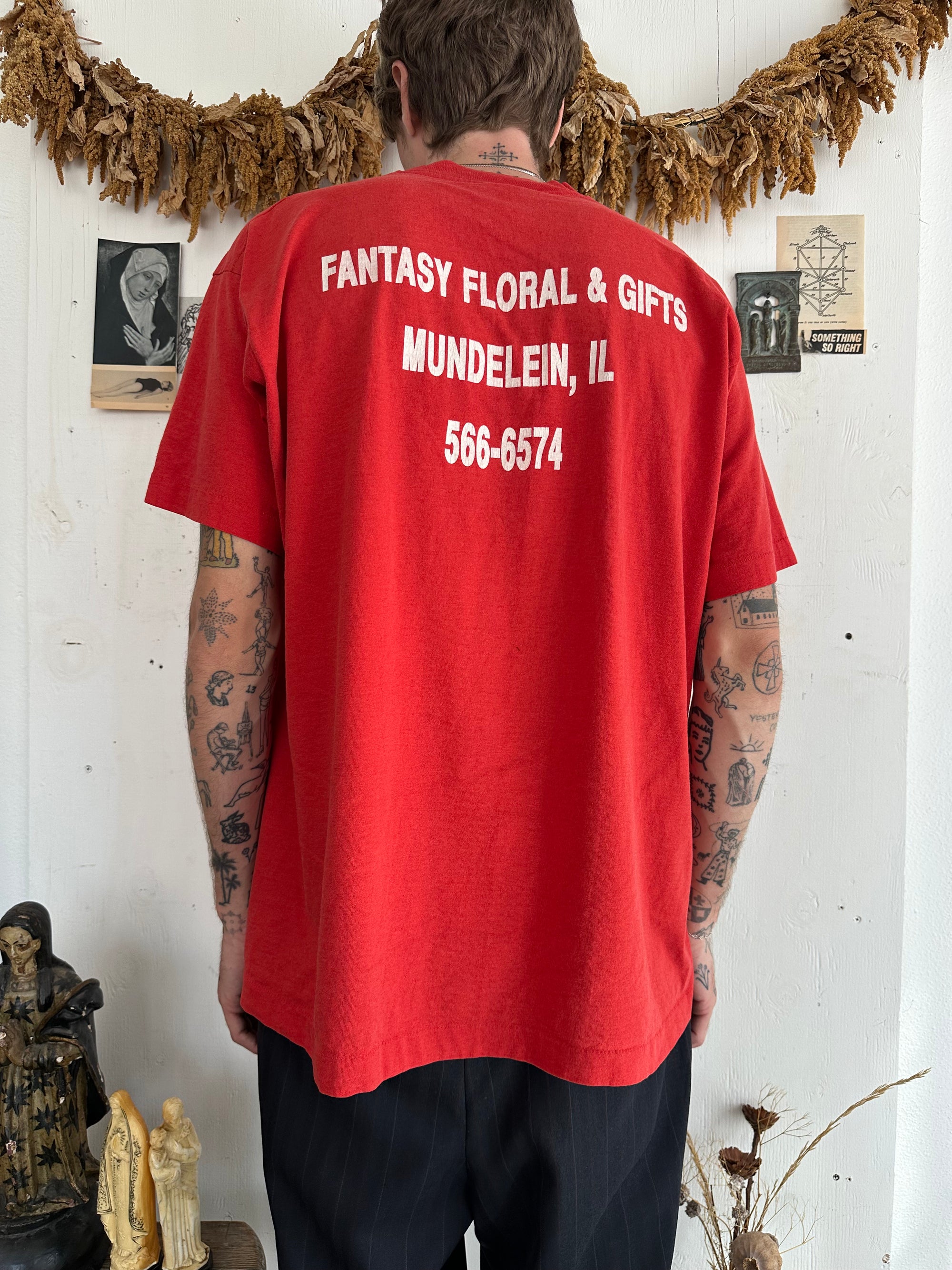 1980s Fantasy Floral and Gifts Tee