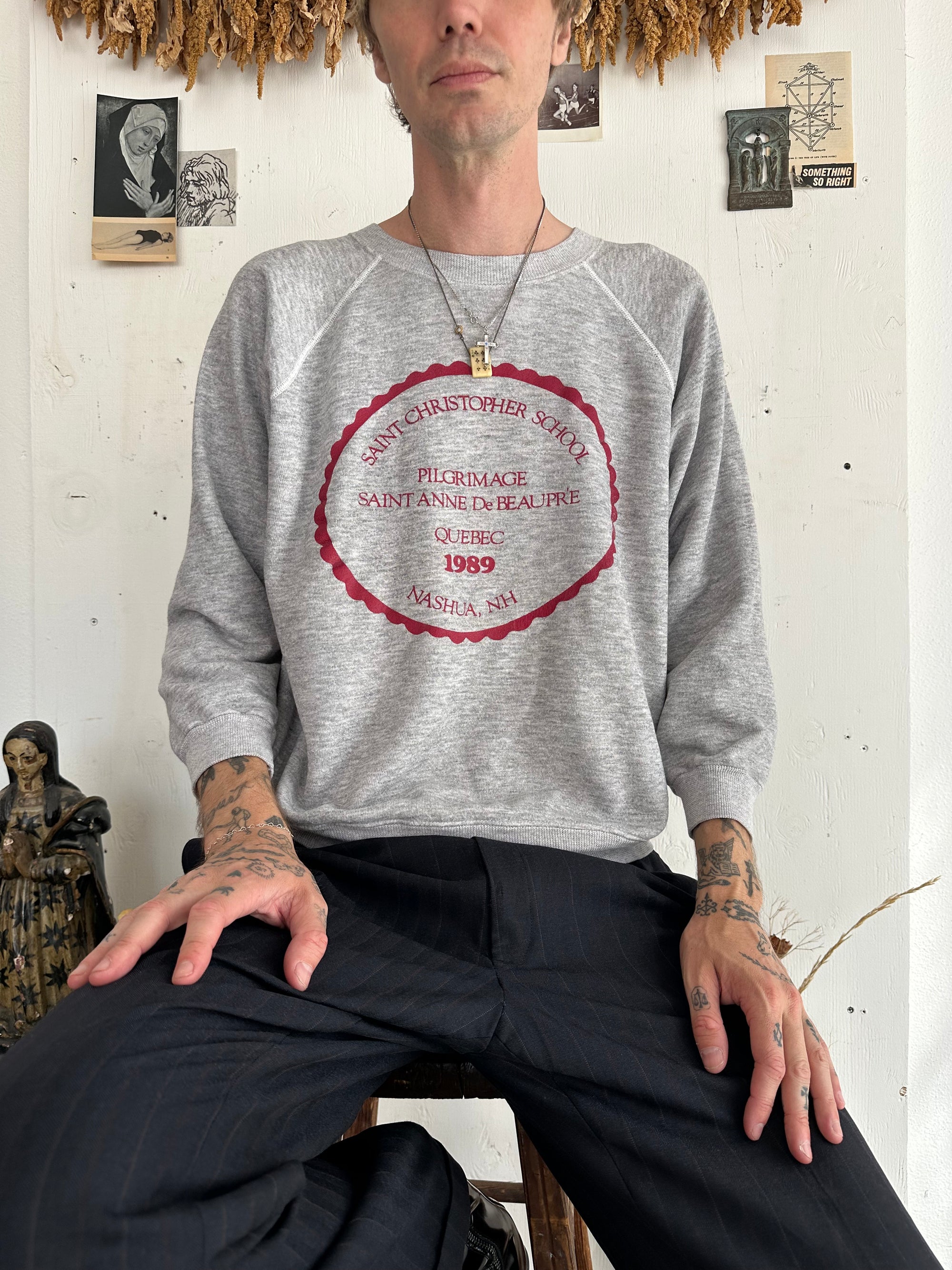 1989 Saint Christopher School Sweatshirt