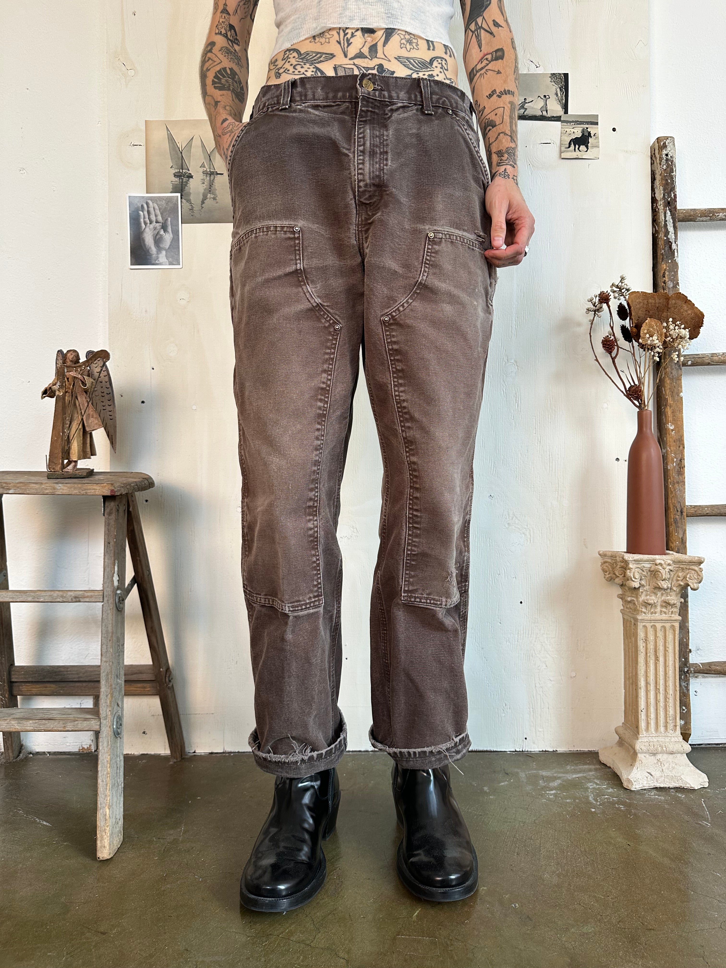 1990s Sunfaded Carhartt Double Knees (32/30)