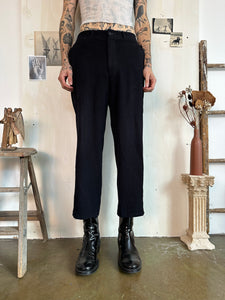 1940s Cropped Hem Military Dress Pant (31/26)