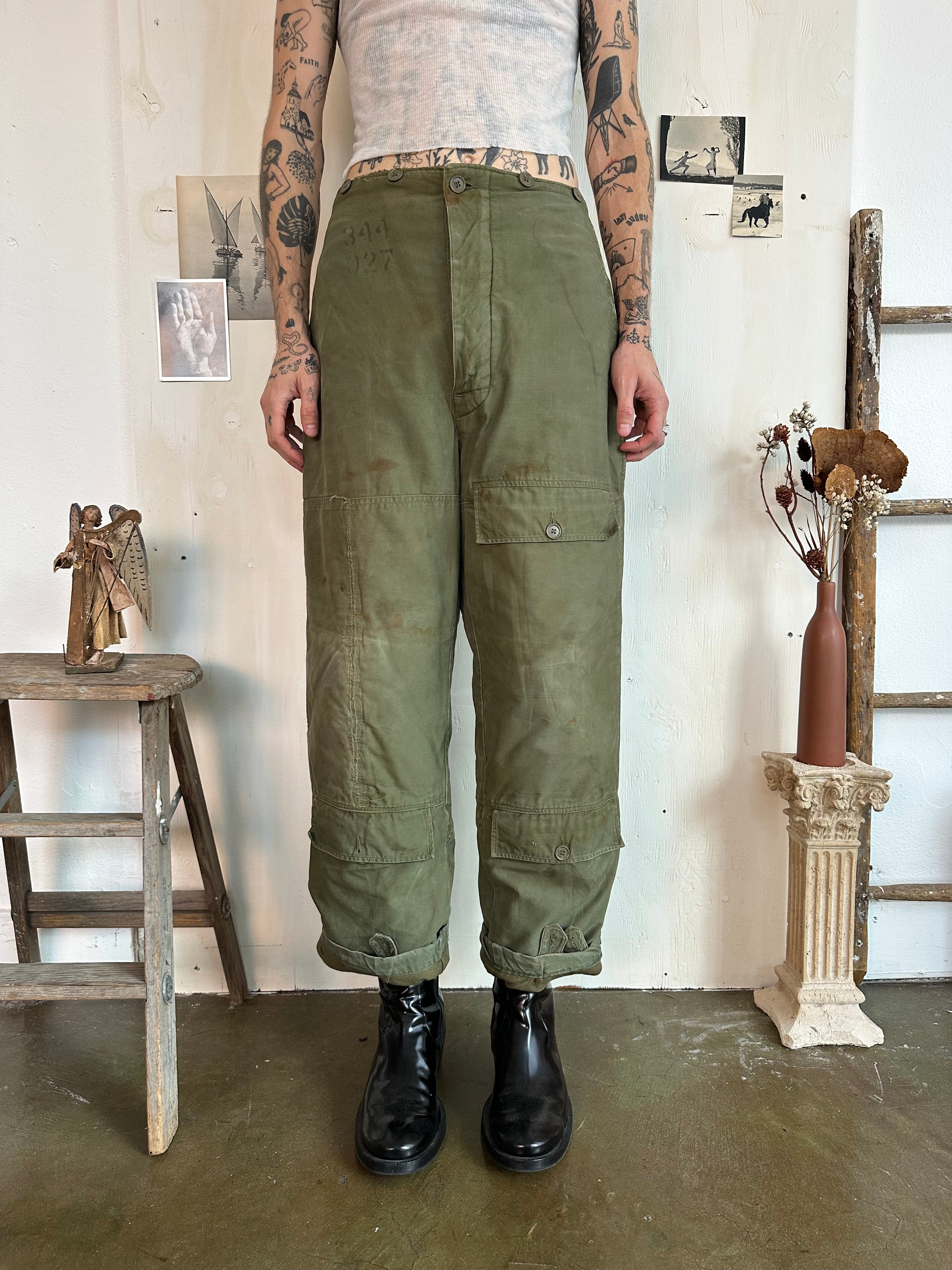 Thrashed WW2 Sherling Lined Military Pant (33/29)