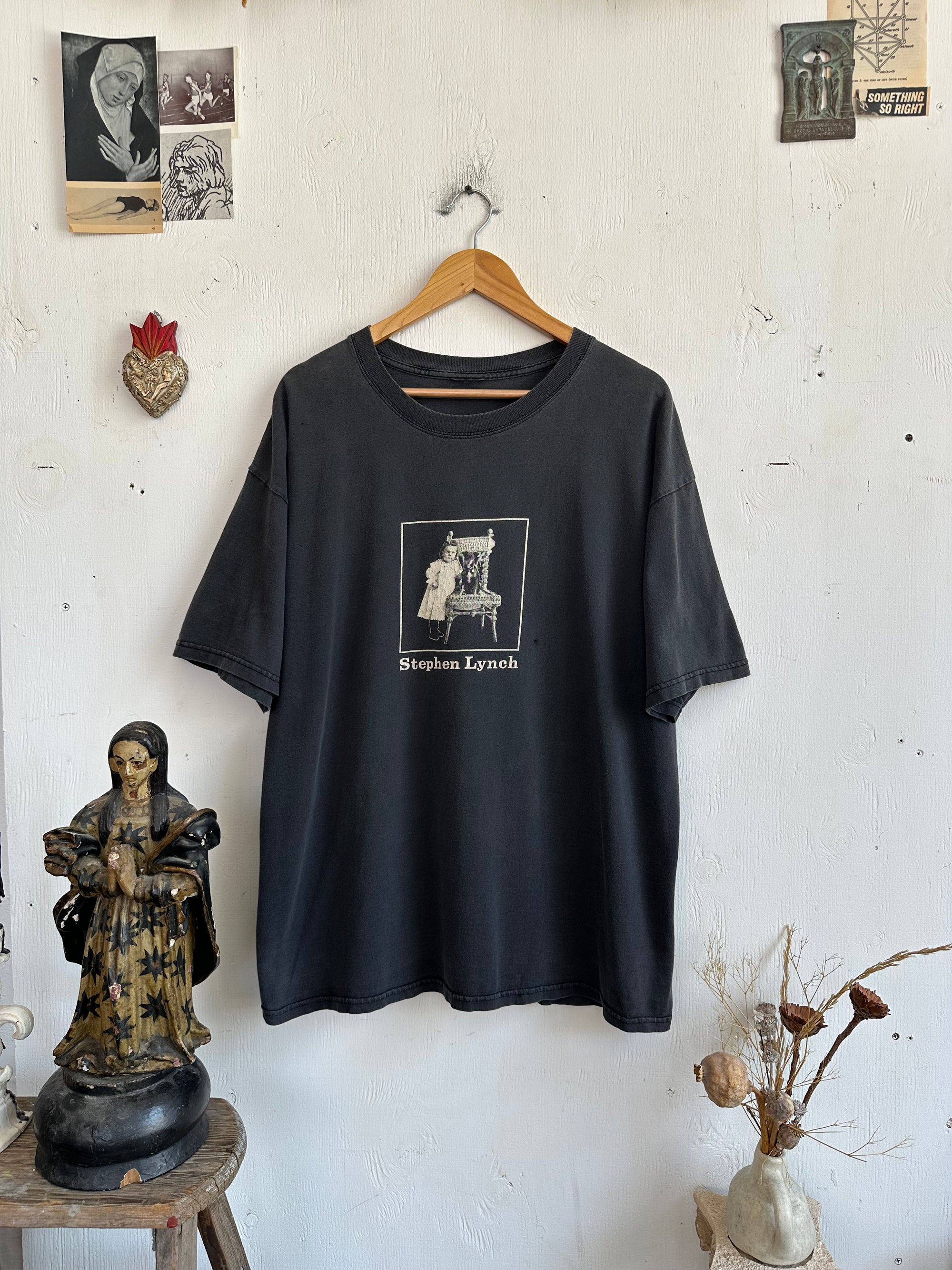 2000 Faded Stephen Lynch Album Tee