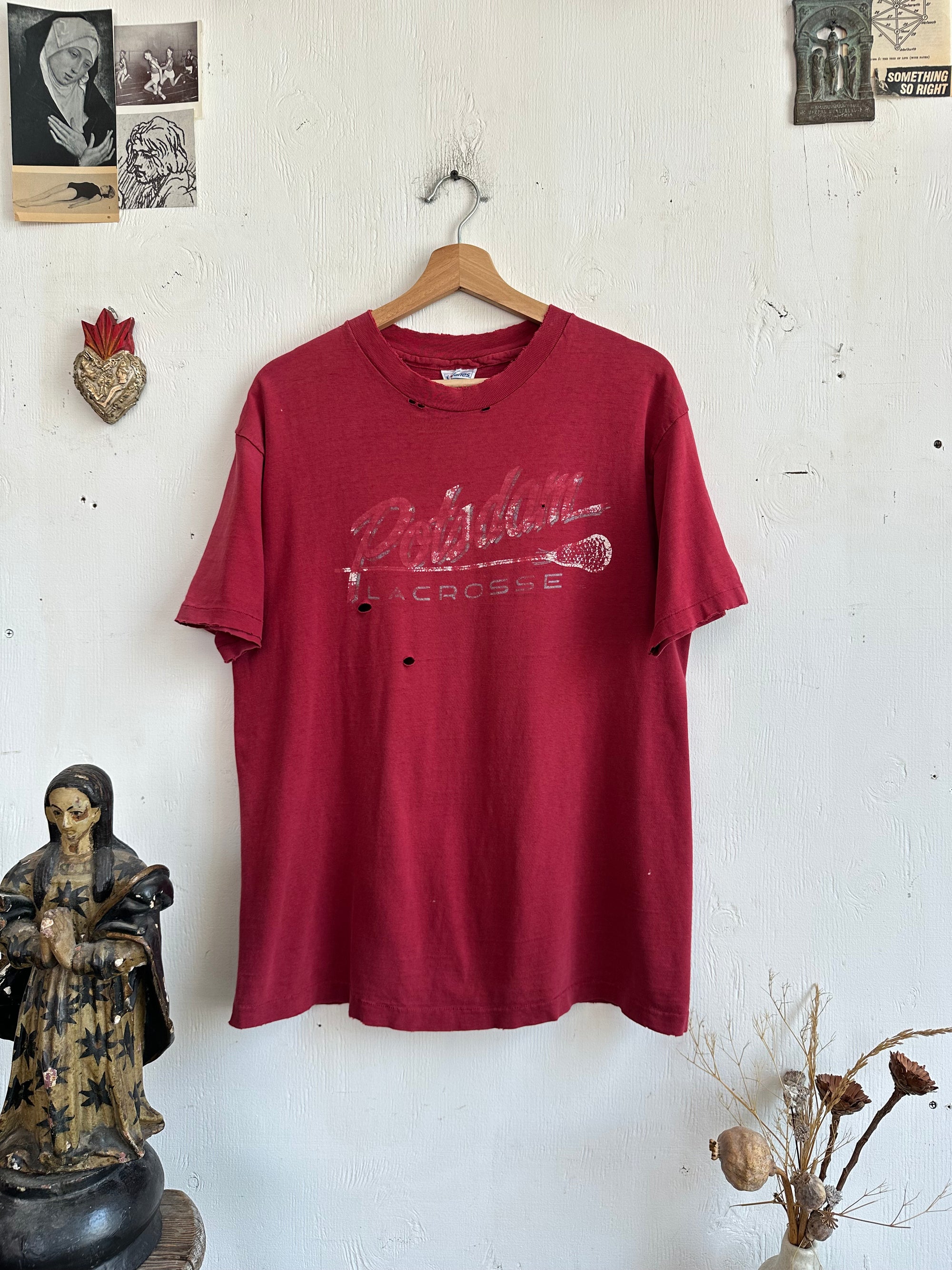 1980s Well Worn Lacrosse Tee