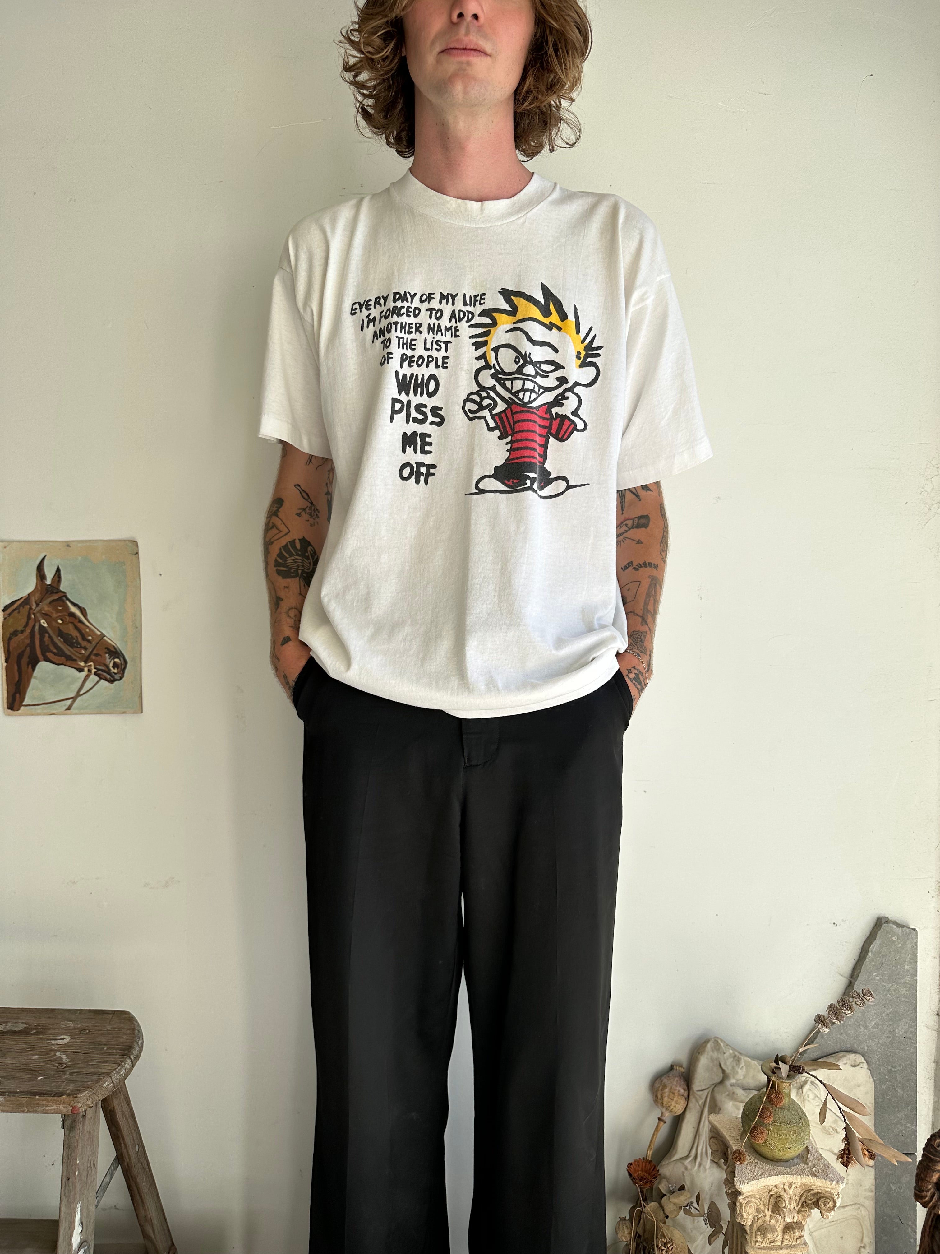 1990s Calvin and Hobbes Tee (XXL)