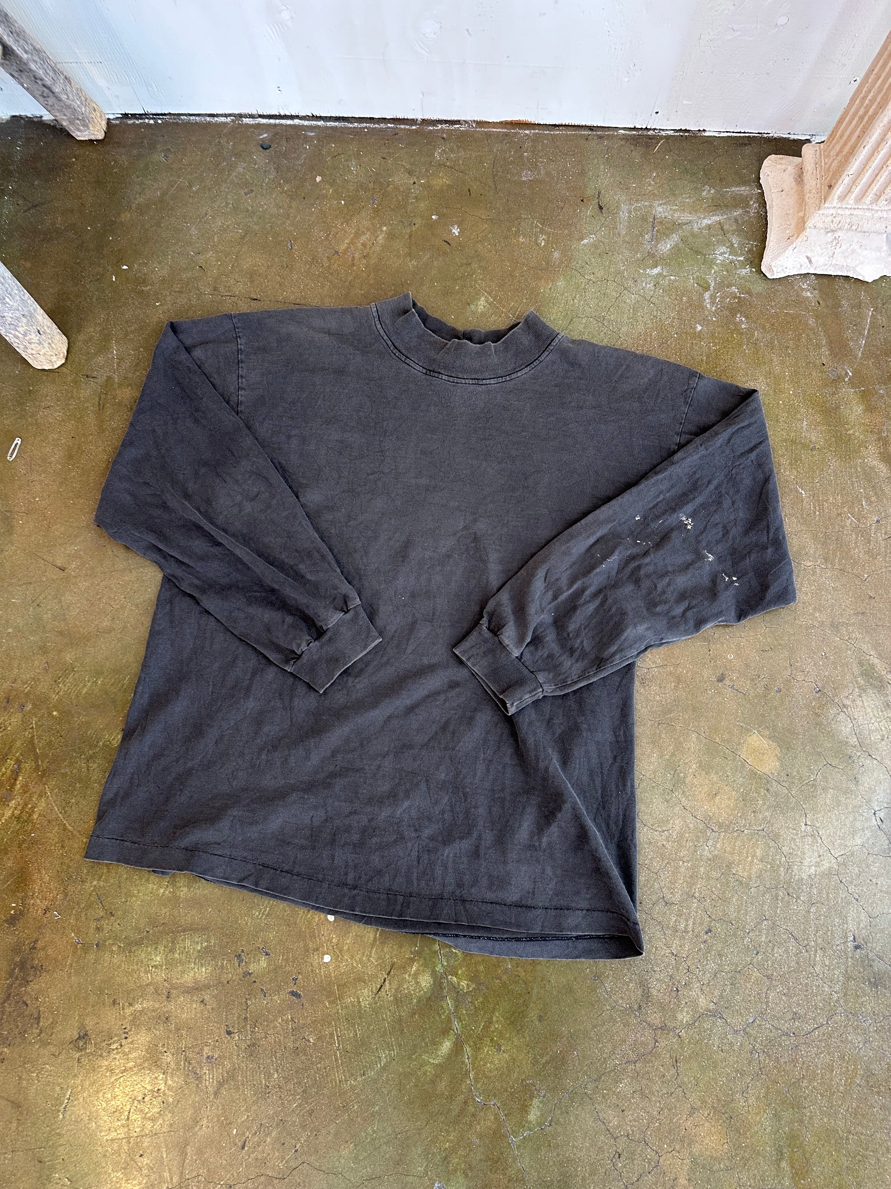 1990s Sunfaded Mock Neck (Boxy L/XL)