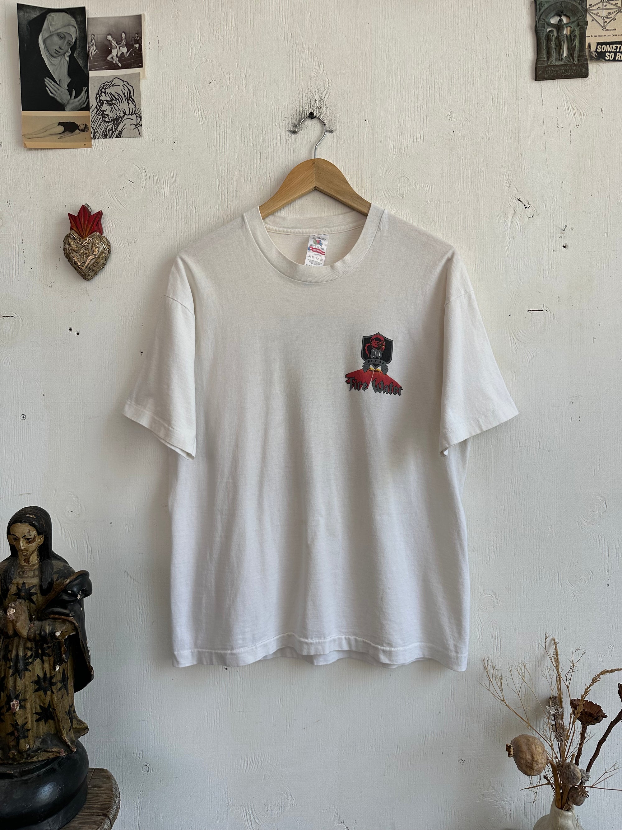 1990s Well Worn Fire Water Tee