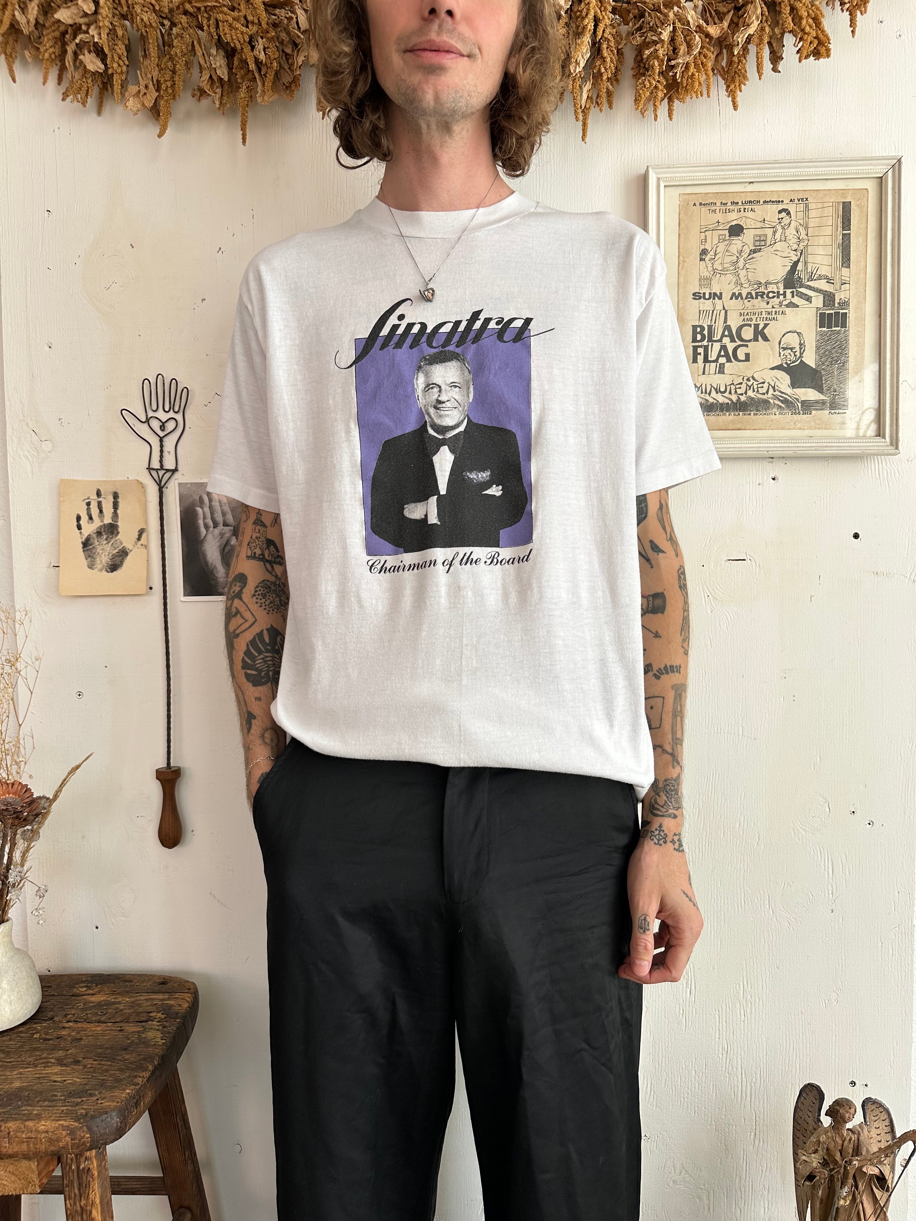 1980s Sinatra “Chairman of the Board” Tee (M)
