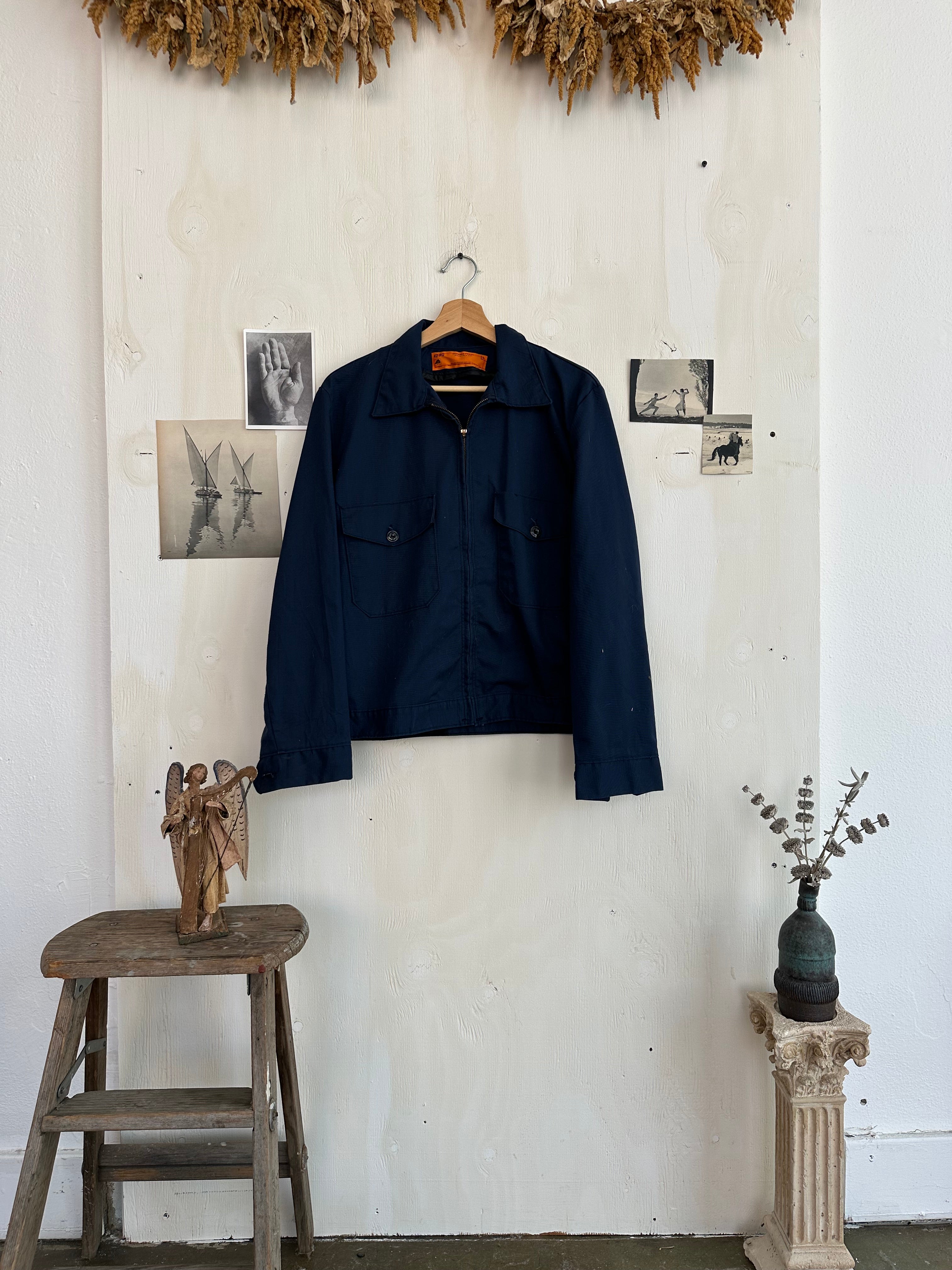 1980s Navy Work Jacket (Boxy M/L)