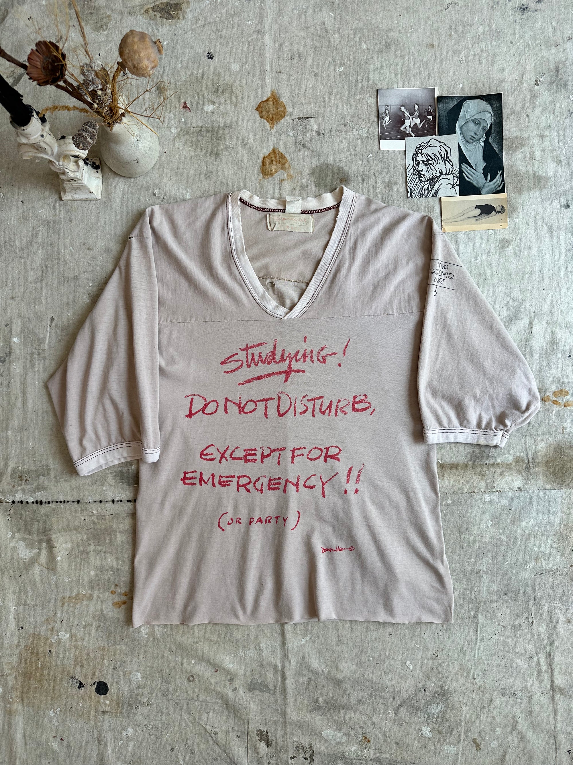 1970s Well Worn Studying! T-Shirt