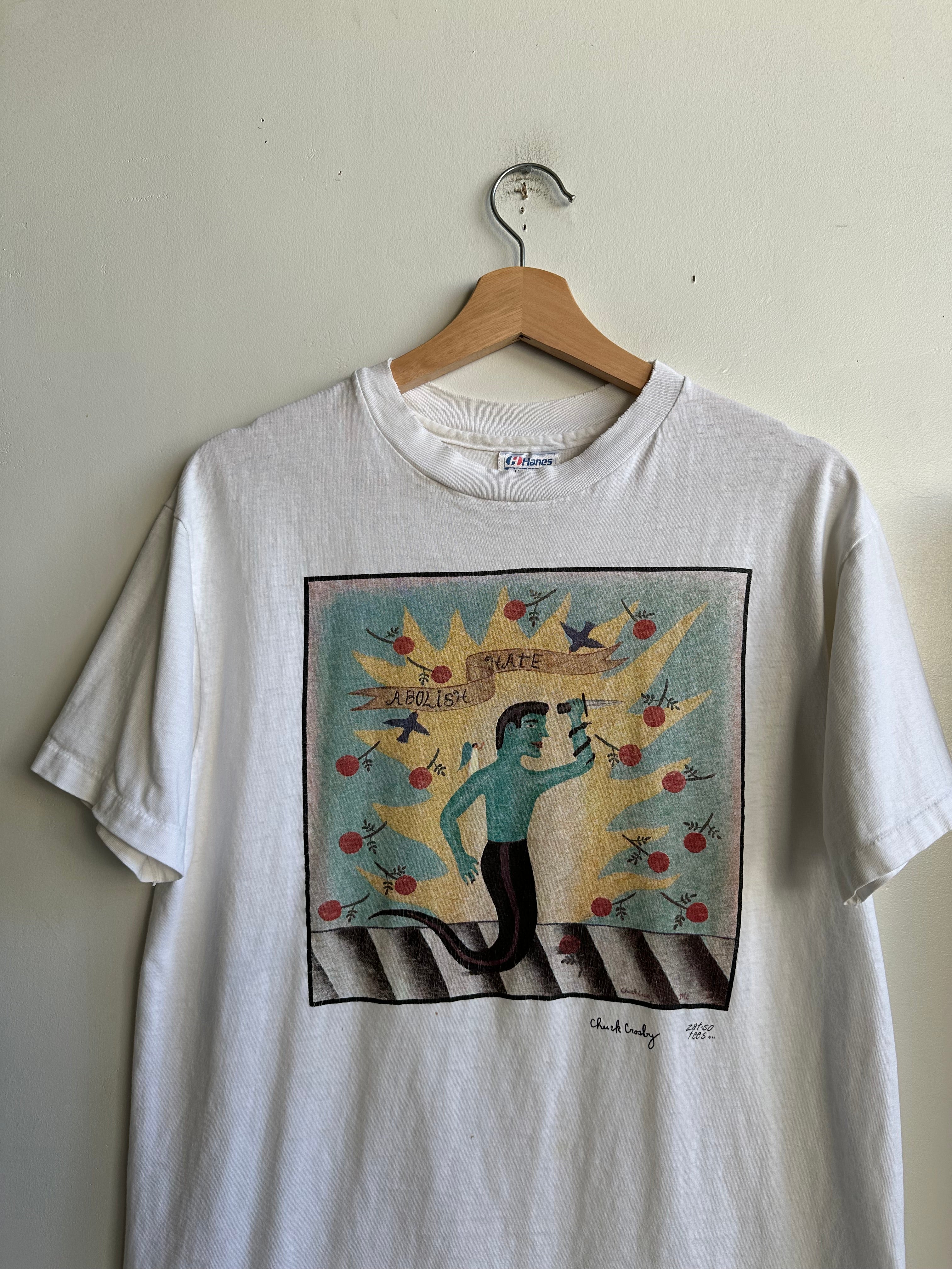 1990s Abolish Hate T-Shirt (L)