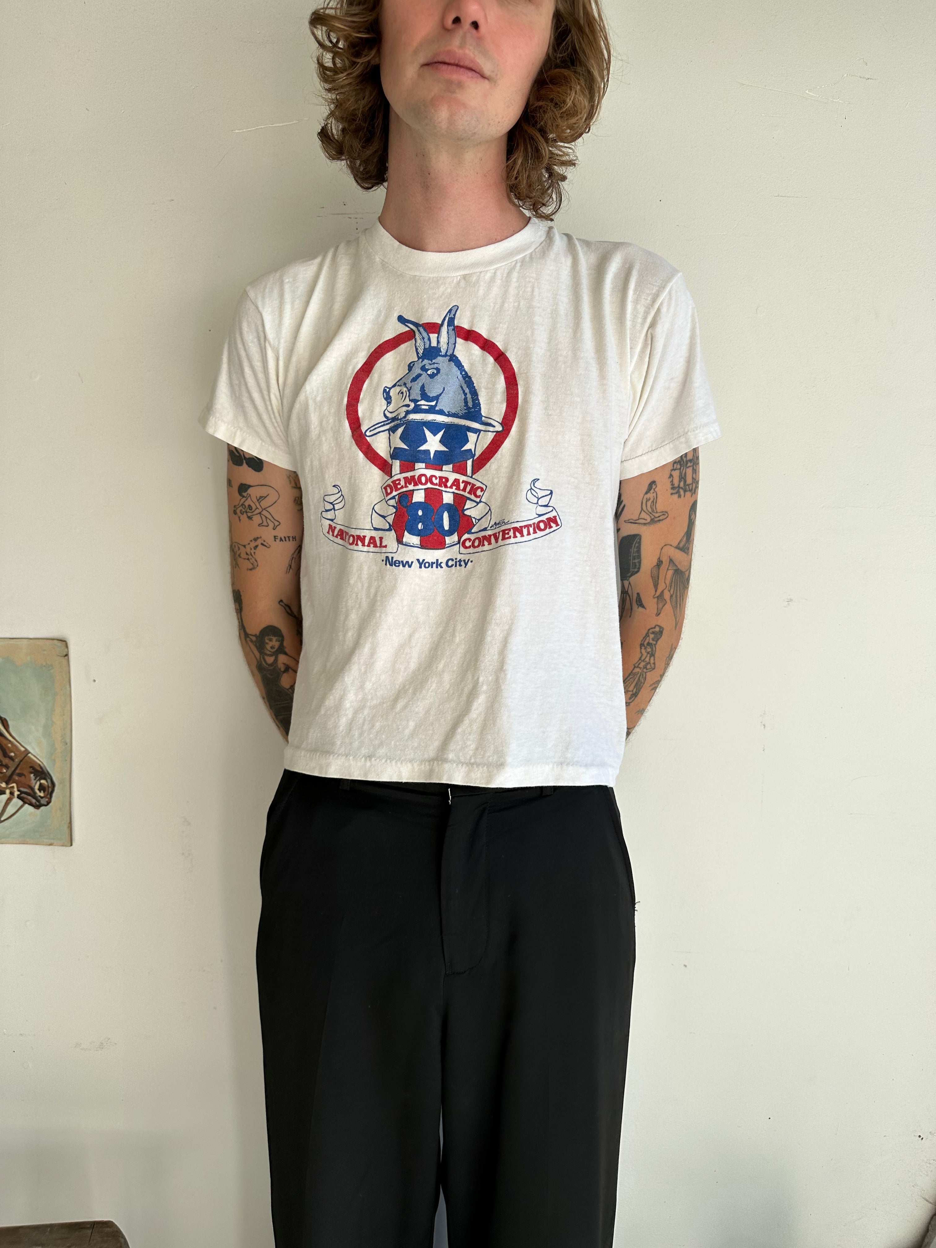 1980 Democratic Convention Tee (S/M)