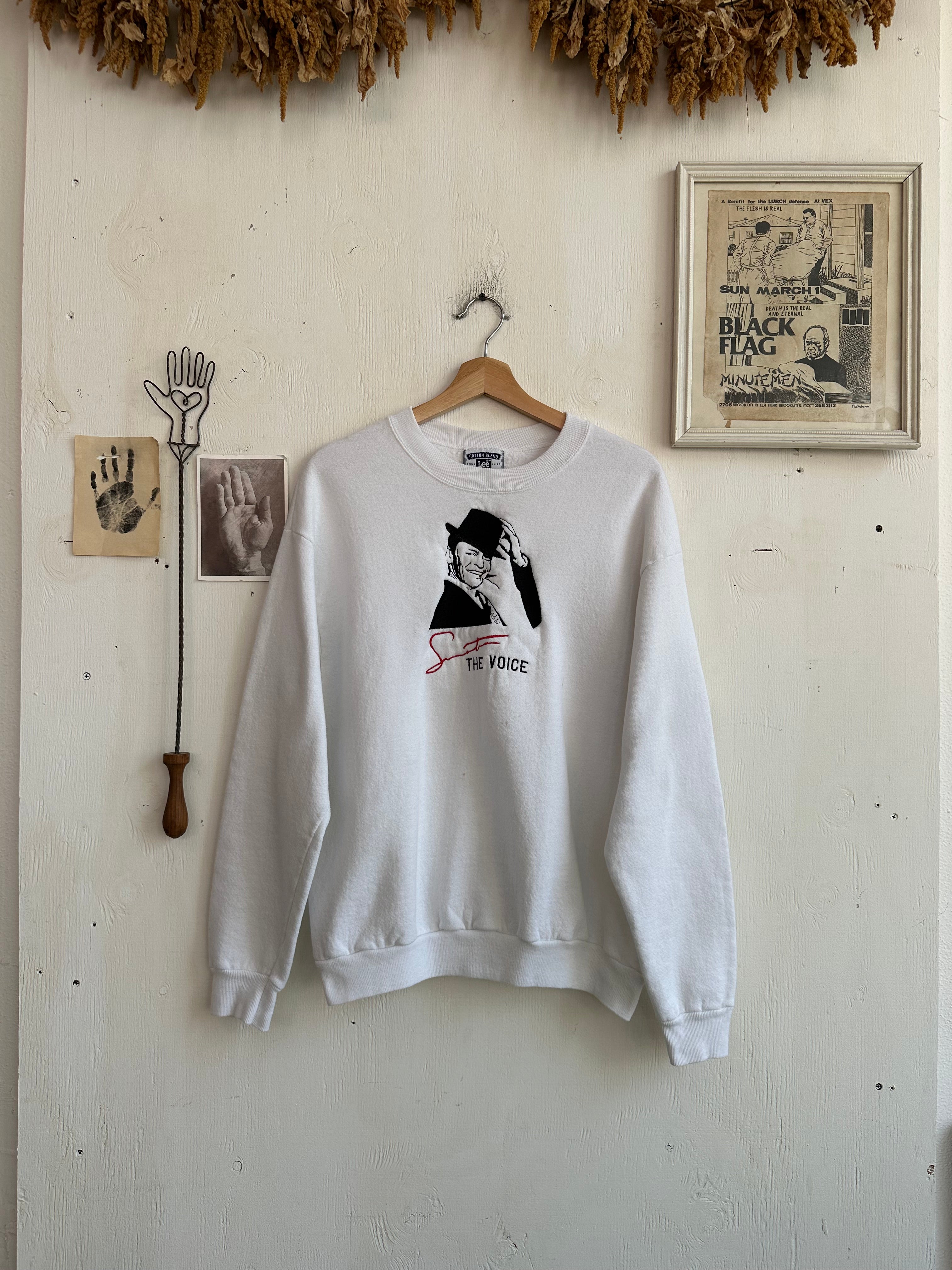 1990s Sinatra The Voice Sweatshirt (Boxy M)