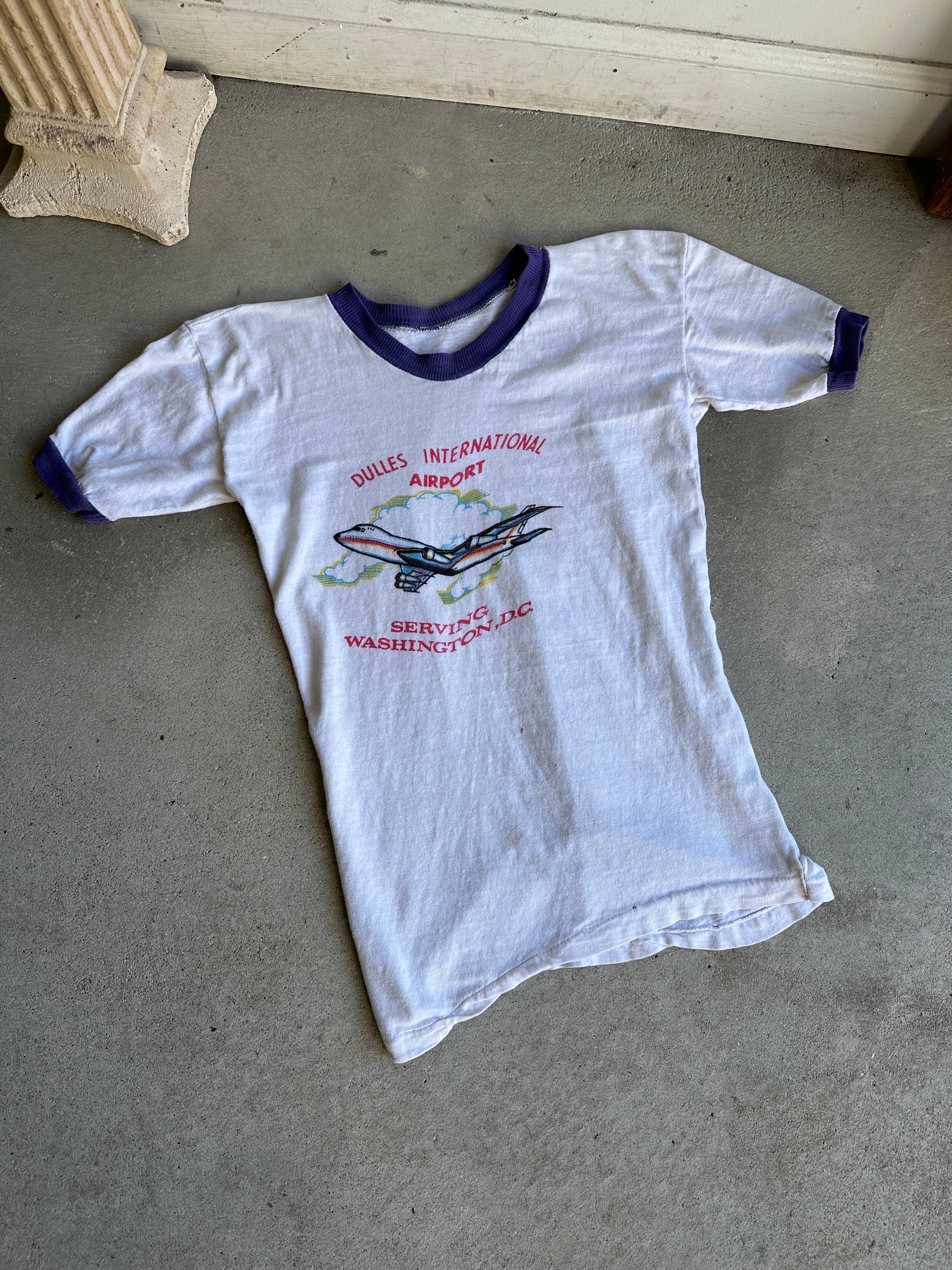 1960s Faded Dulles Airport Tee (S/M)