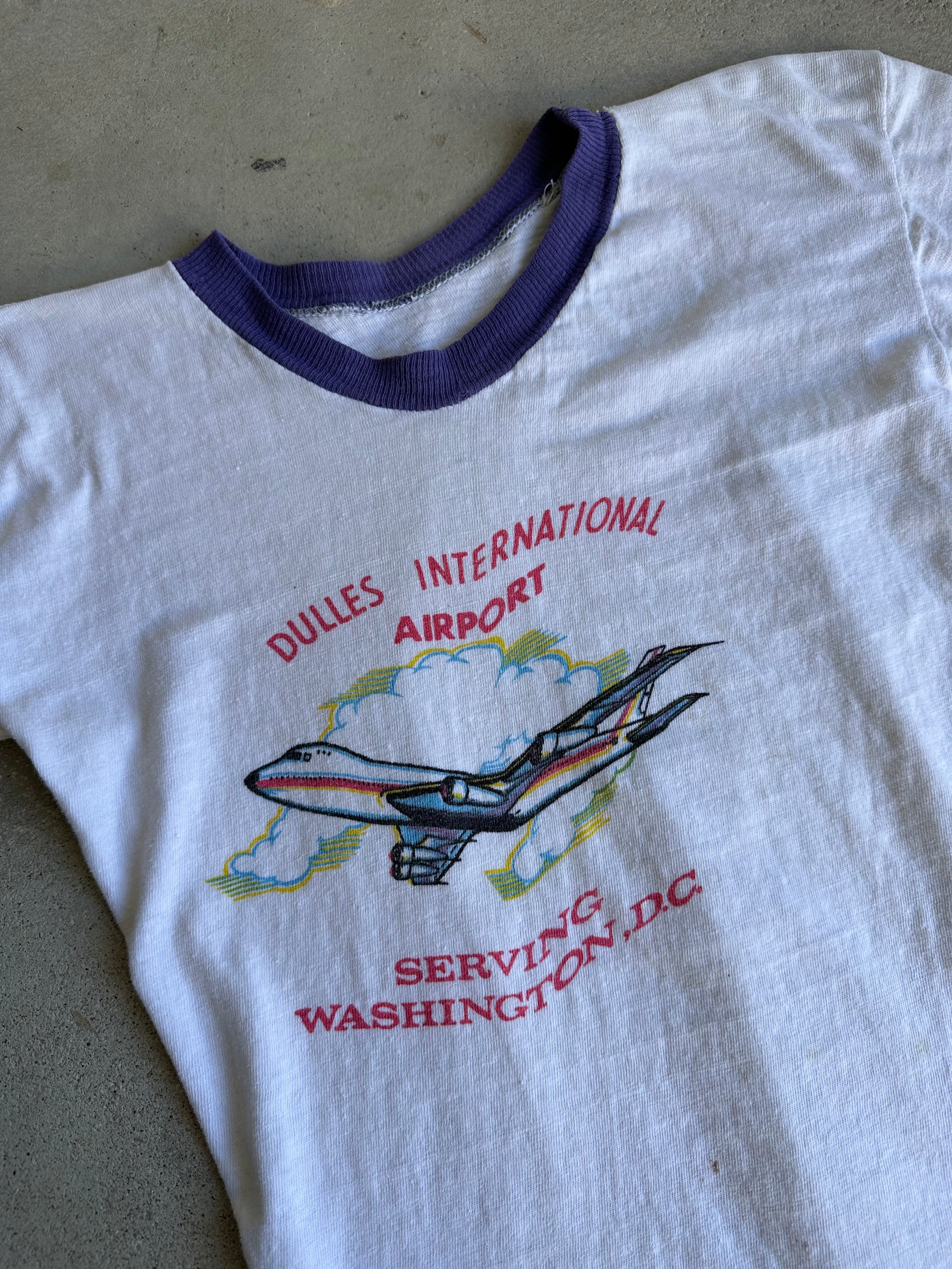 1960s Faded Dulles Airport Tee (S/M)