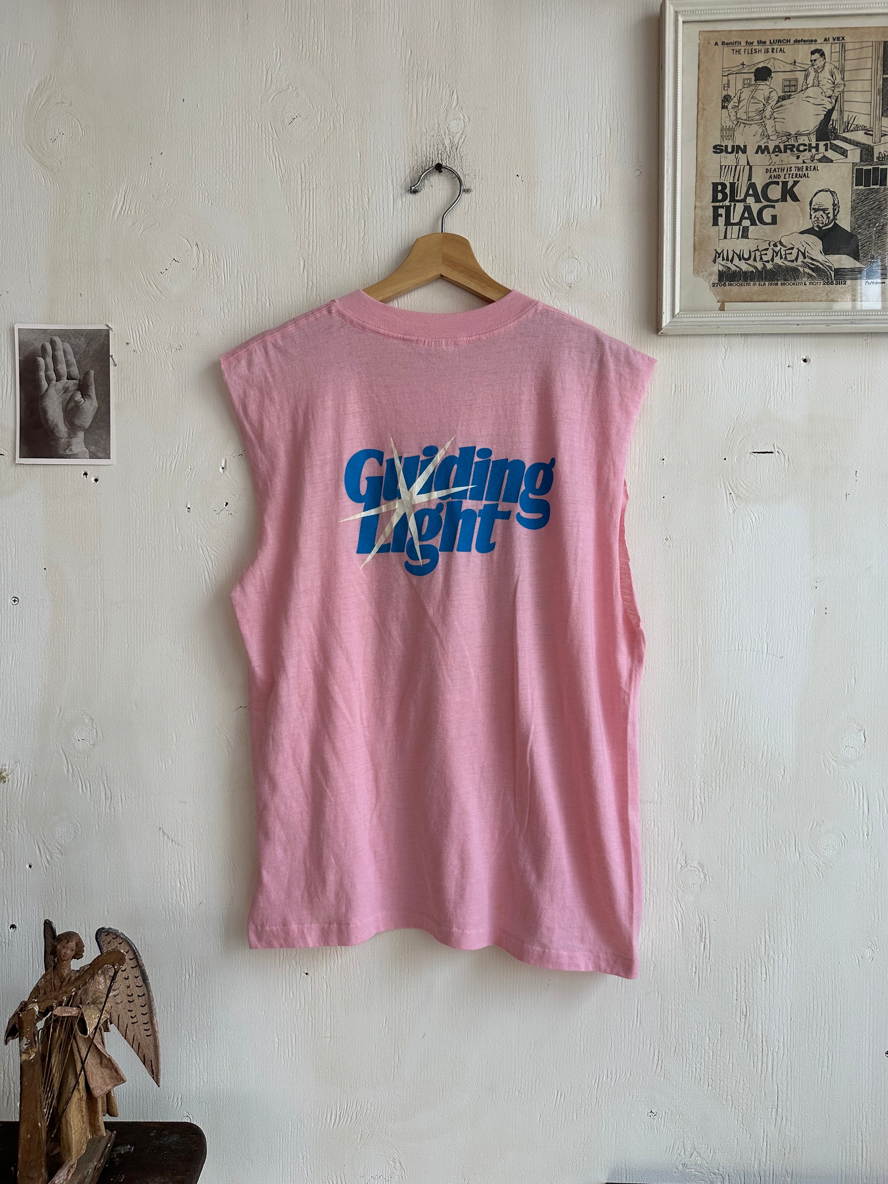 1980s Guiding Light Muscle Tee (L)