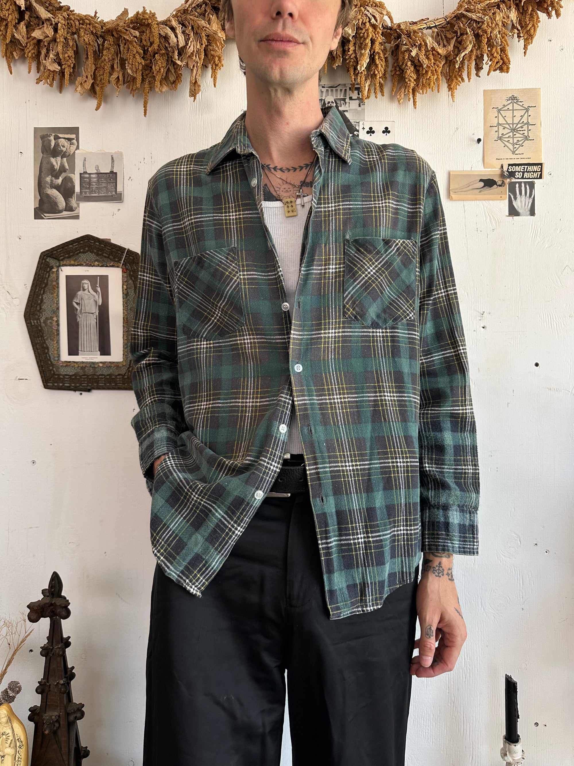 1980s Thrashed Perfect Dickies Cotton Flannel