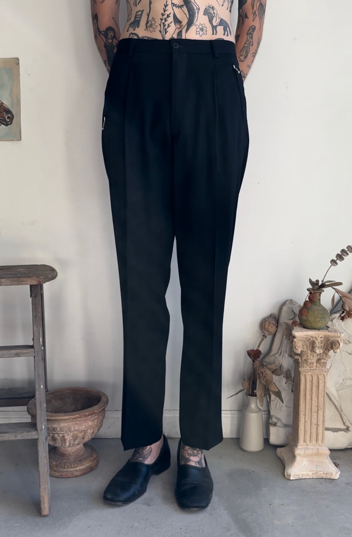 1980s Zip Trousers (30 x 32)