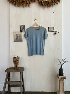 1960s Sun Faded Banded Collar Blank (S/M)