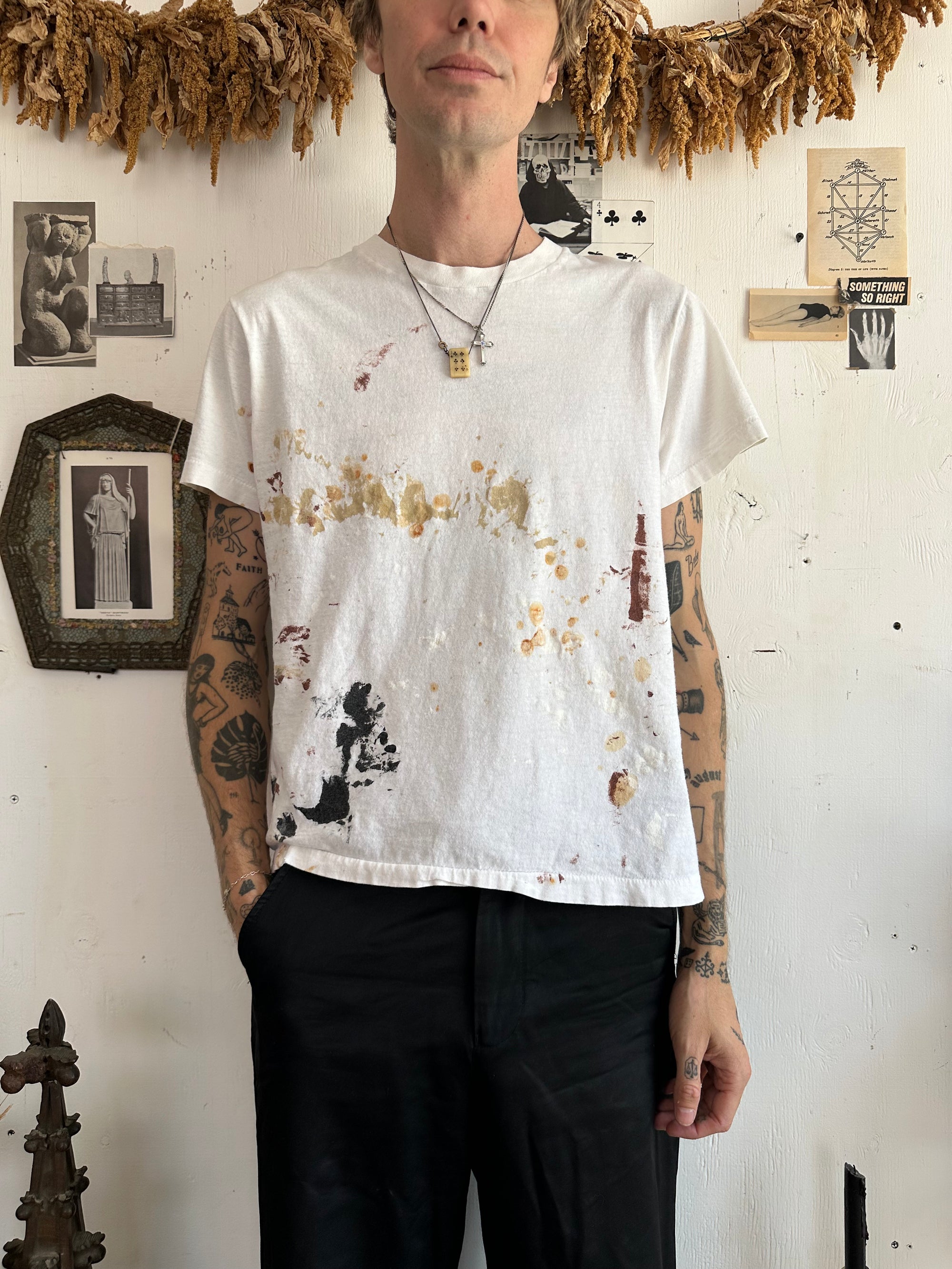 1970s Paint Splattered Tee