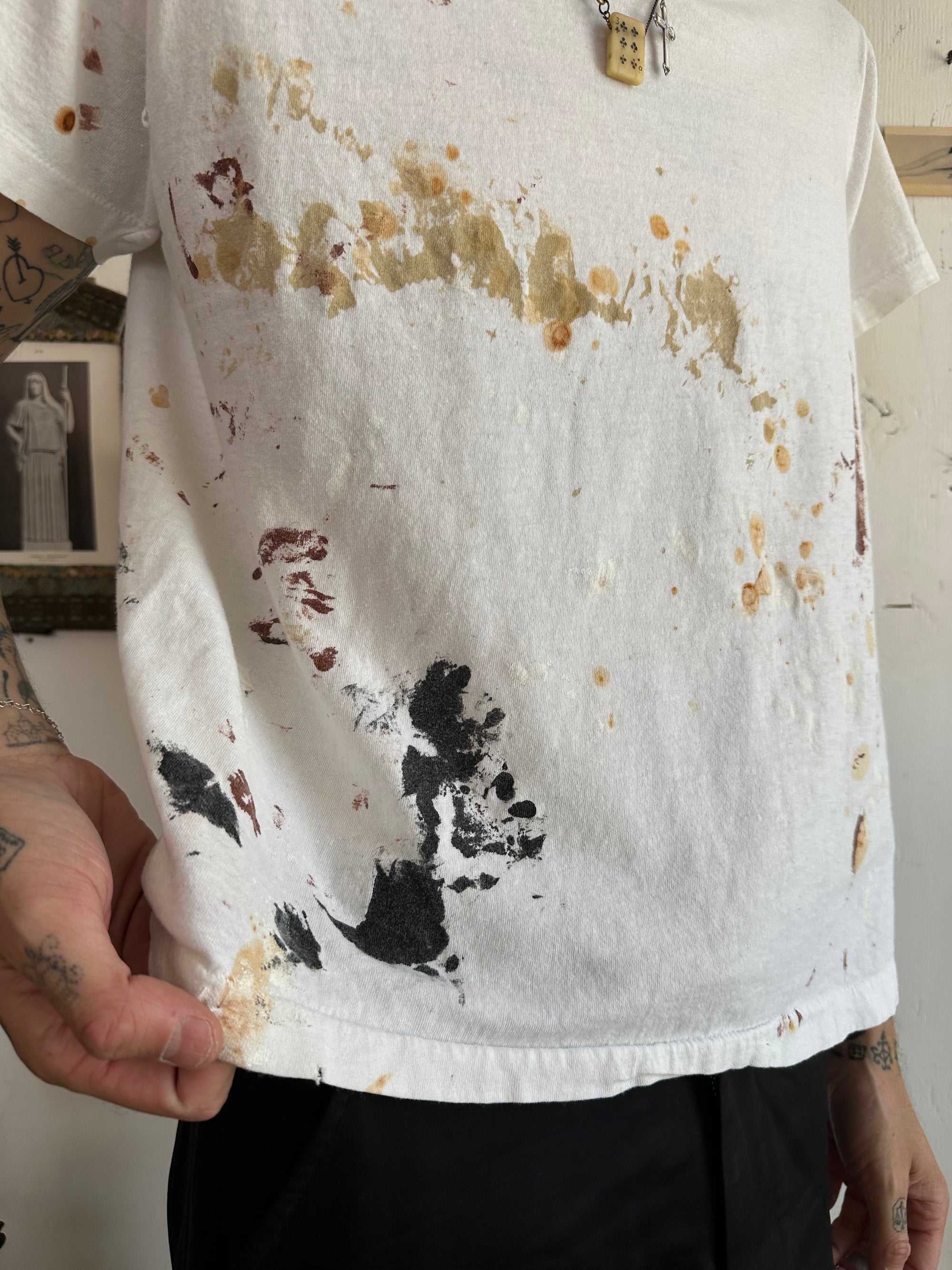 1970s Paint Splattered Tee