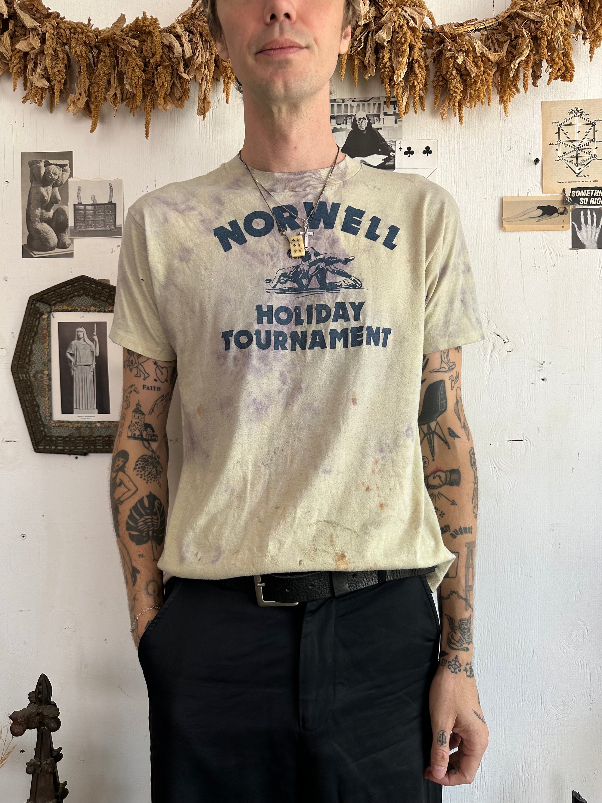 1980s Norwell Holiday Tournament T-Shirt