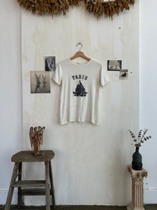 1960s Flocked Paris Tee (S/M)