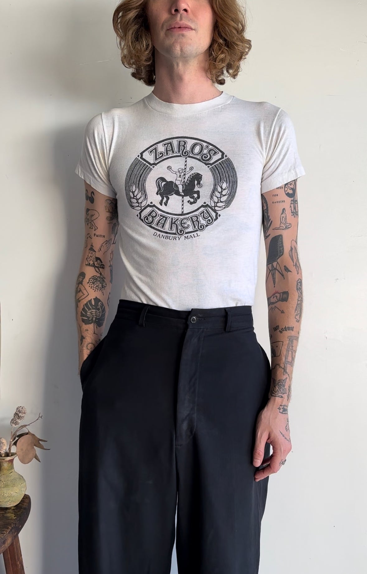 1970s Bakery T-Shirt (S/M)