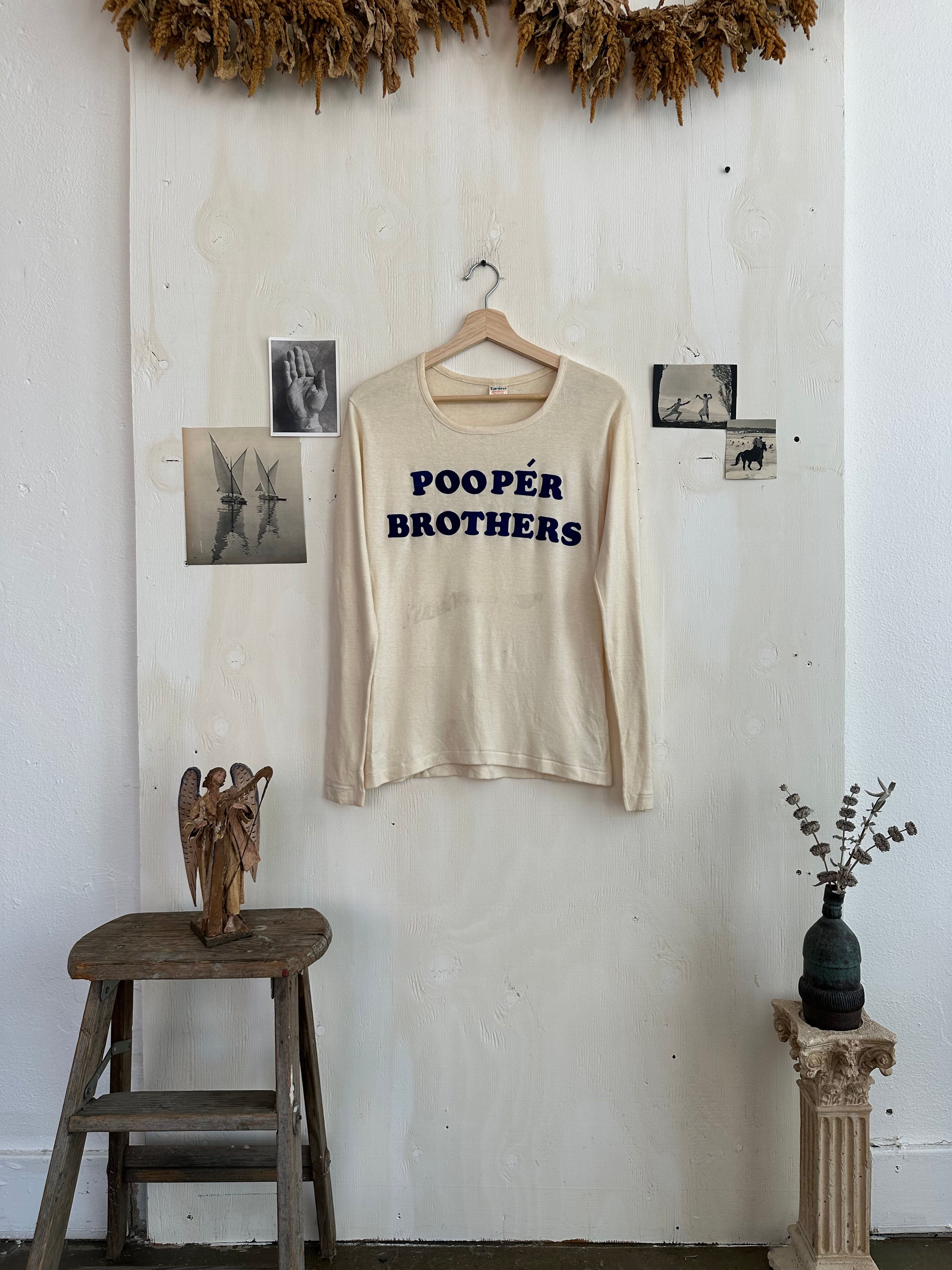 1980s Pooper Brothers Long Sleeve (M)