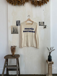 1980s Pooper Brothers Long Sleeve (M)