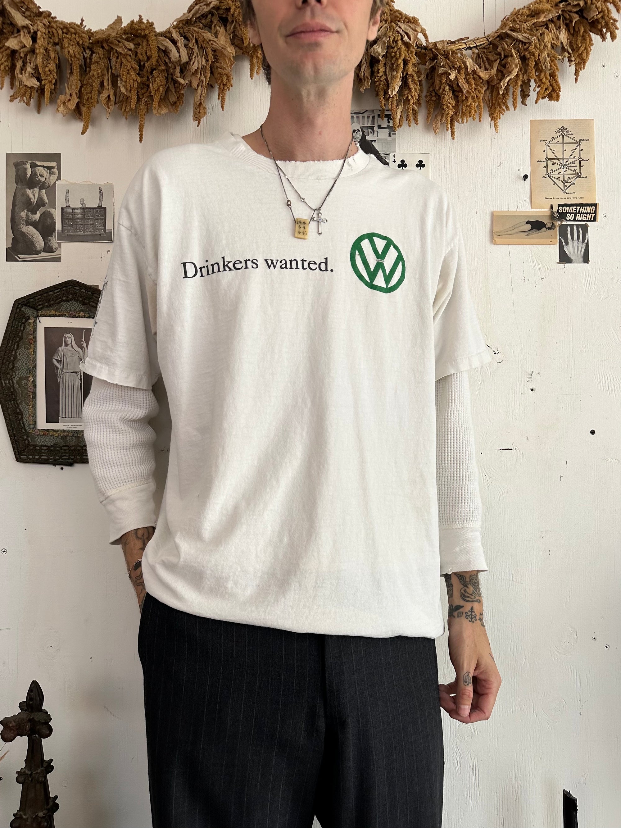 2000 Well Worn Drinkers Wanted VW T-Shirt