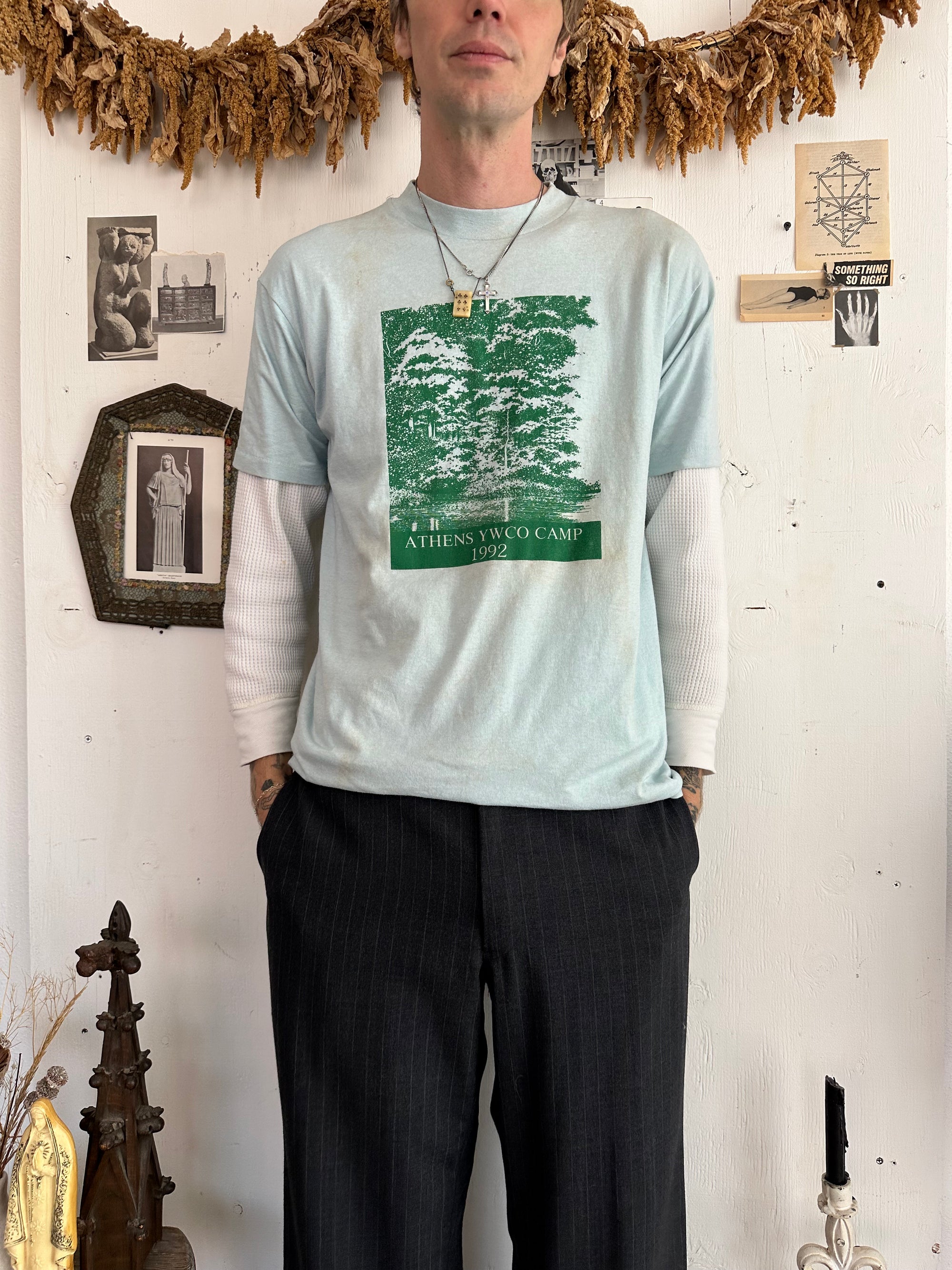 1992 Well Worn Athens Camp Tee
