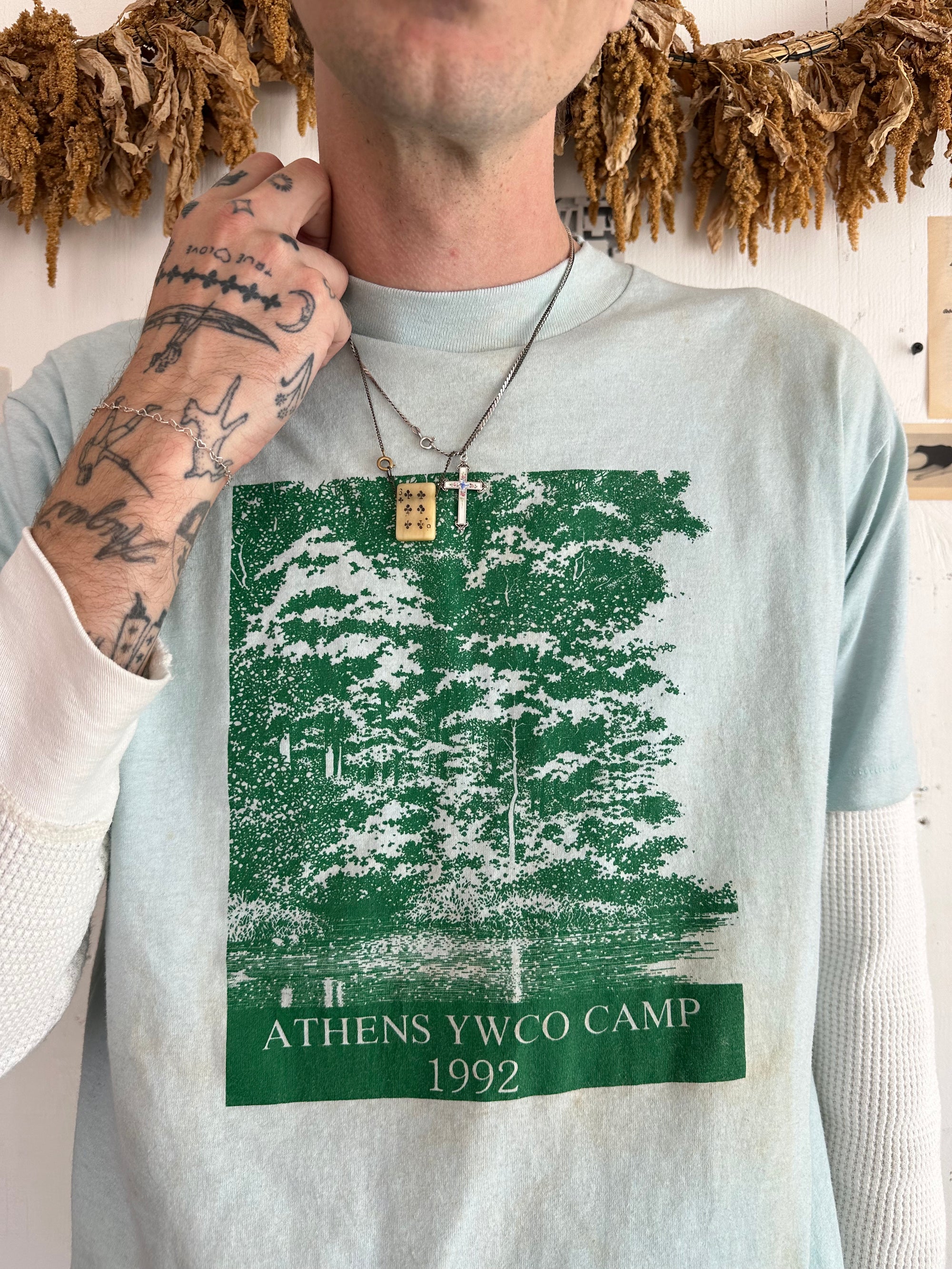 1992 Well Worn Athens Camp Tee
