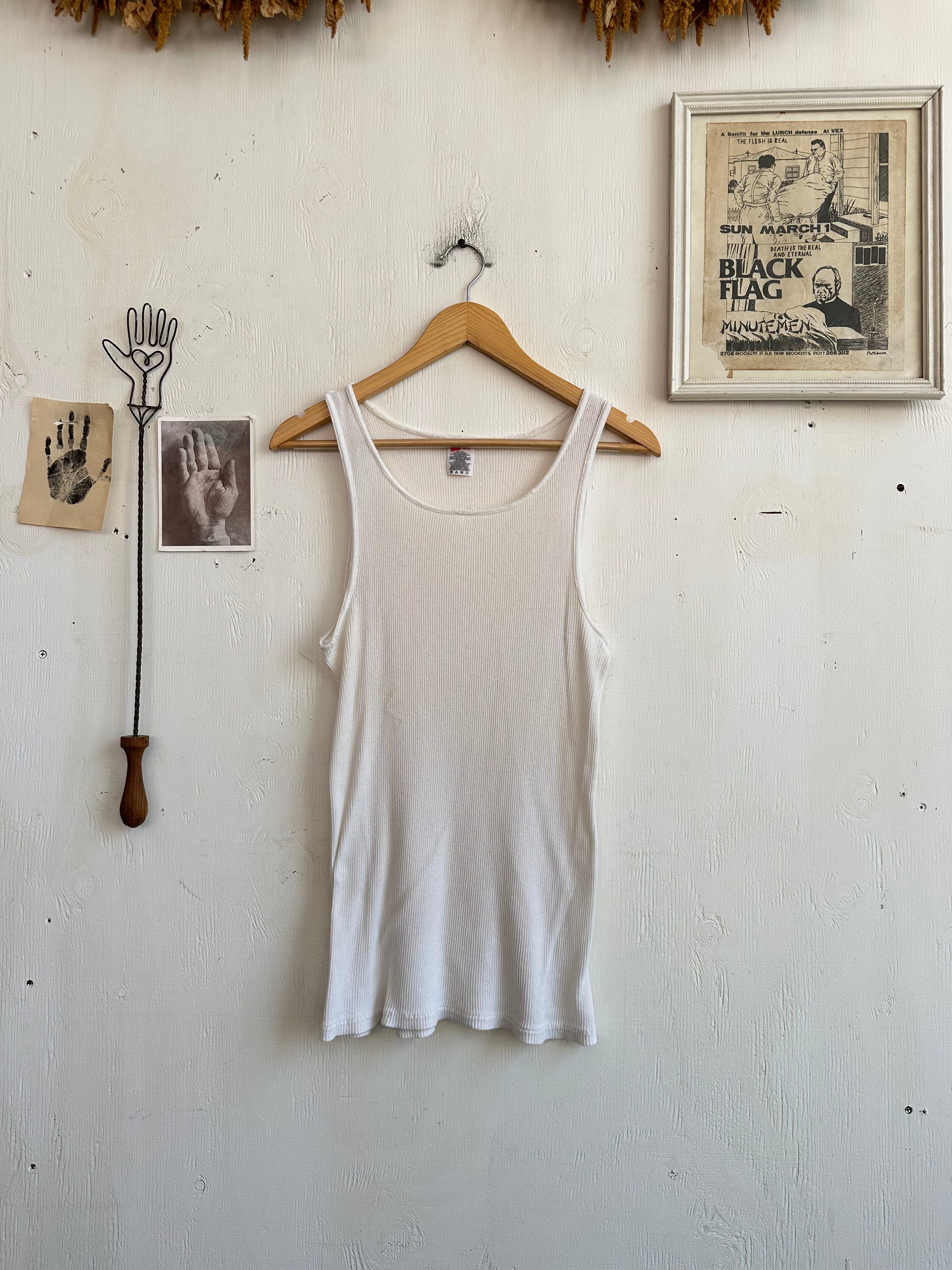 1990s Paper Thin Ribbed Tank (L)