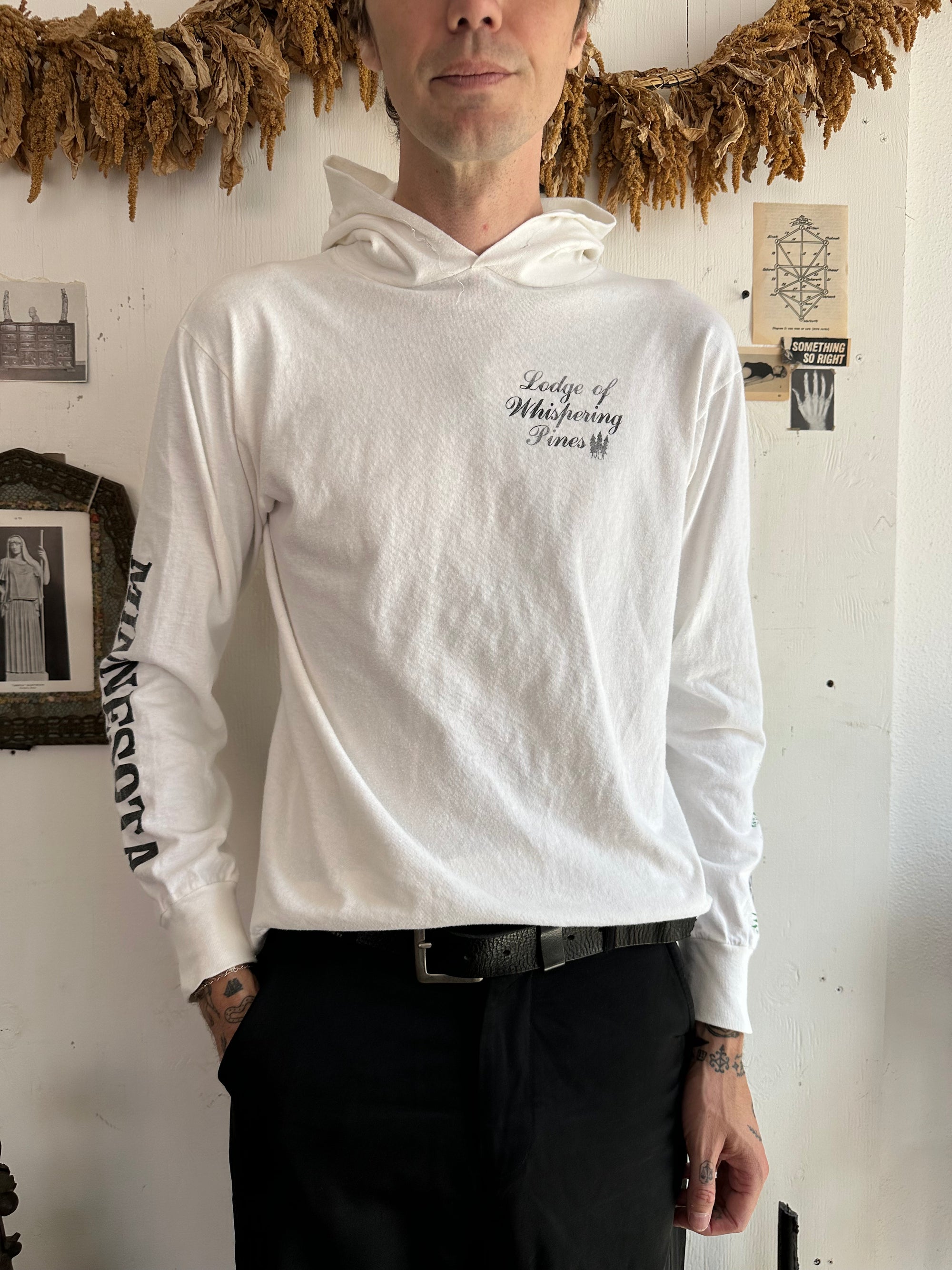 1980s Minnesota Hooded Long Sleeve