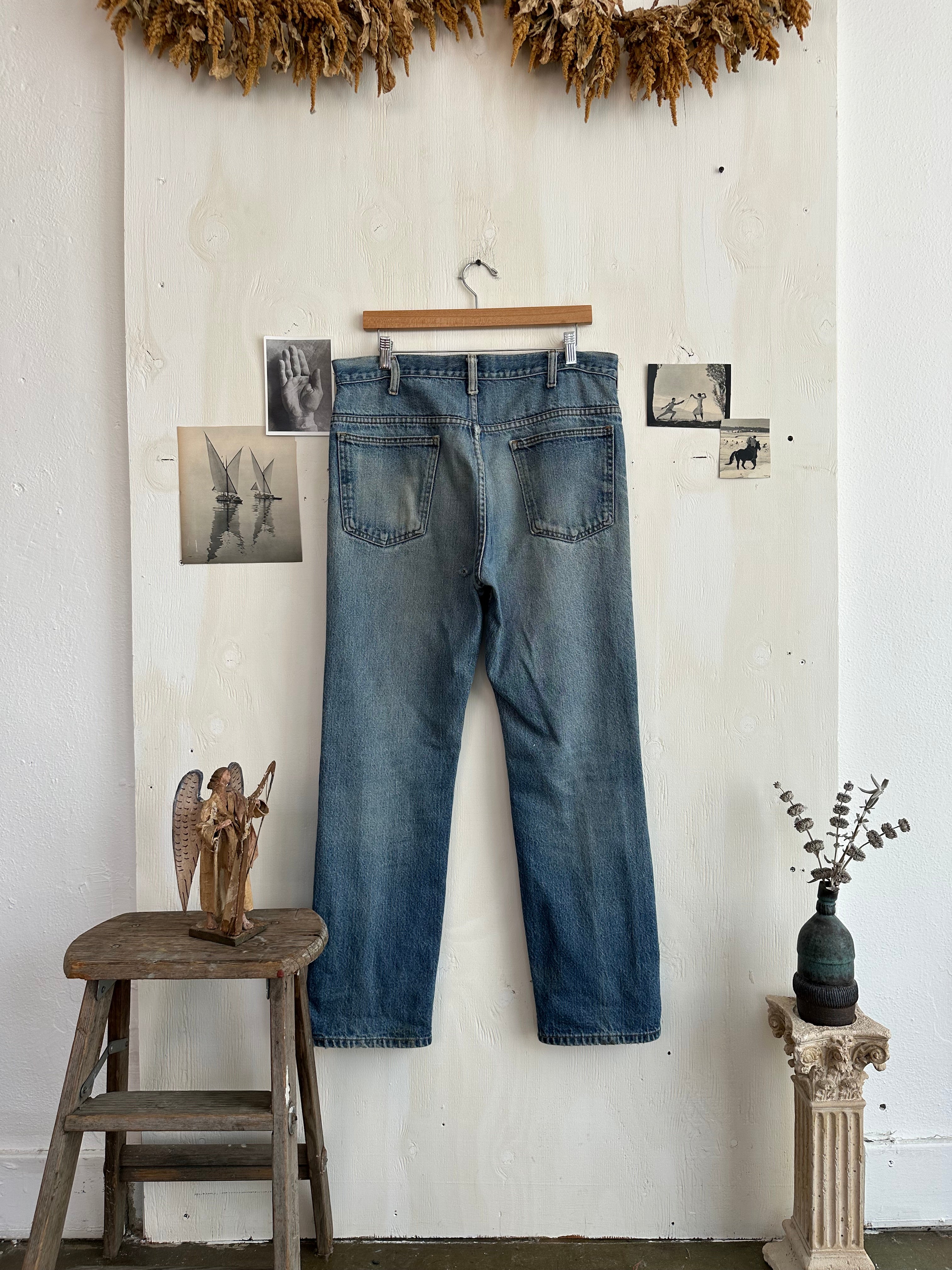 1980s Ideal Boy Plain Pocket Jeans (34/30)