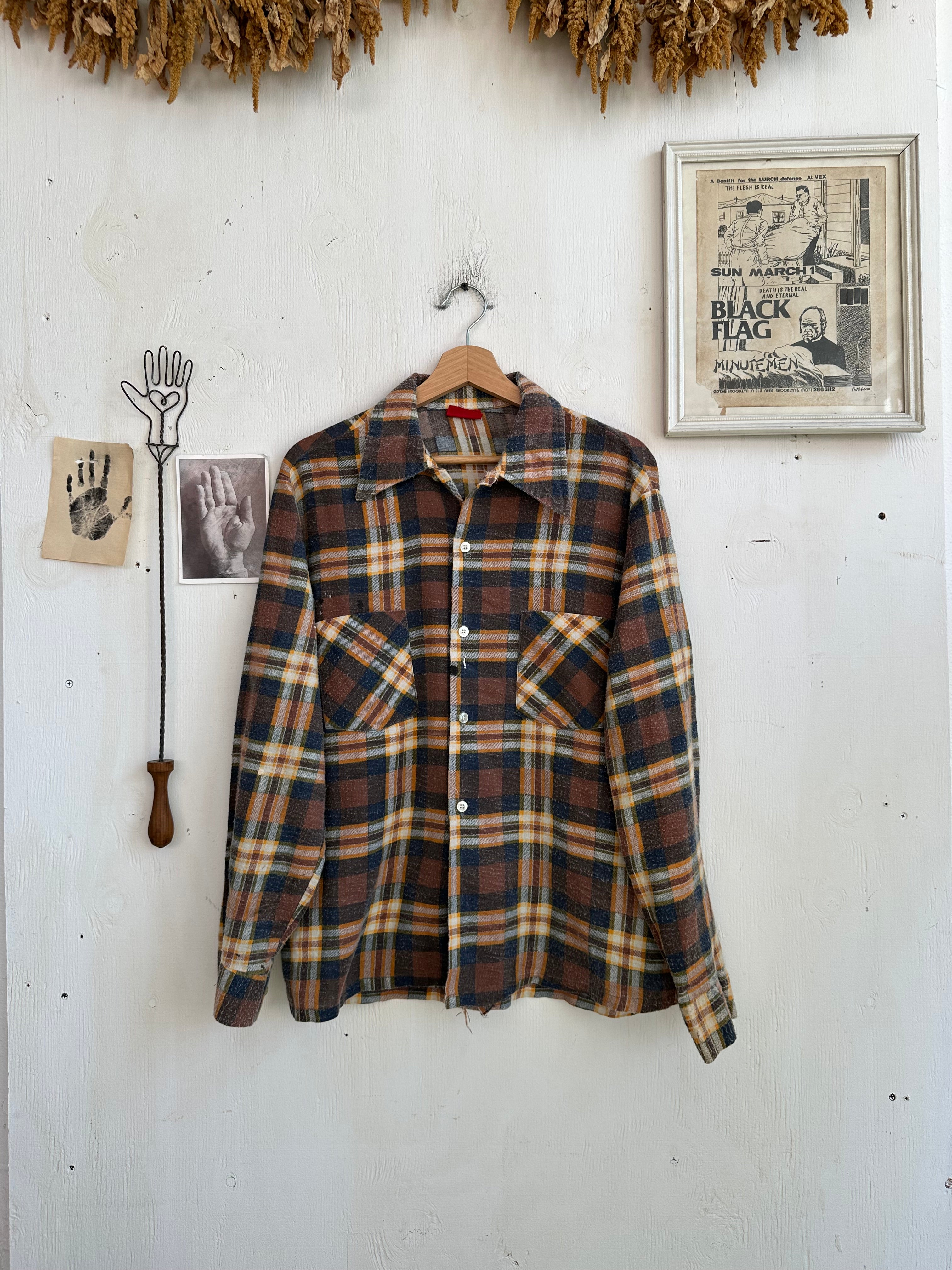 1970s Brushed Cotton Flannel (Boxy M/L)