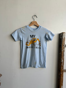 1980s My Digger Truck Tiny T-Shirt (XXS)