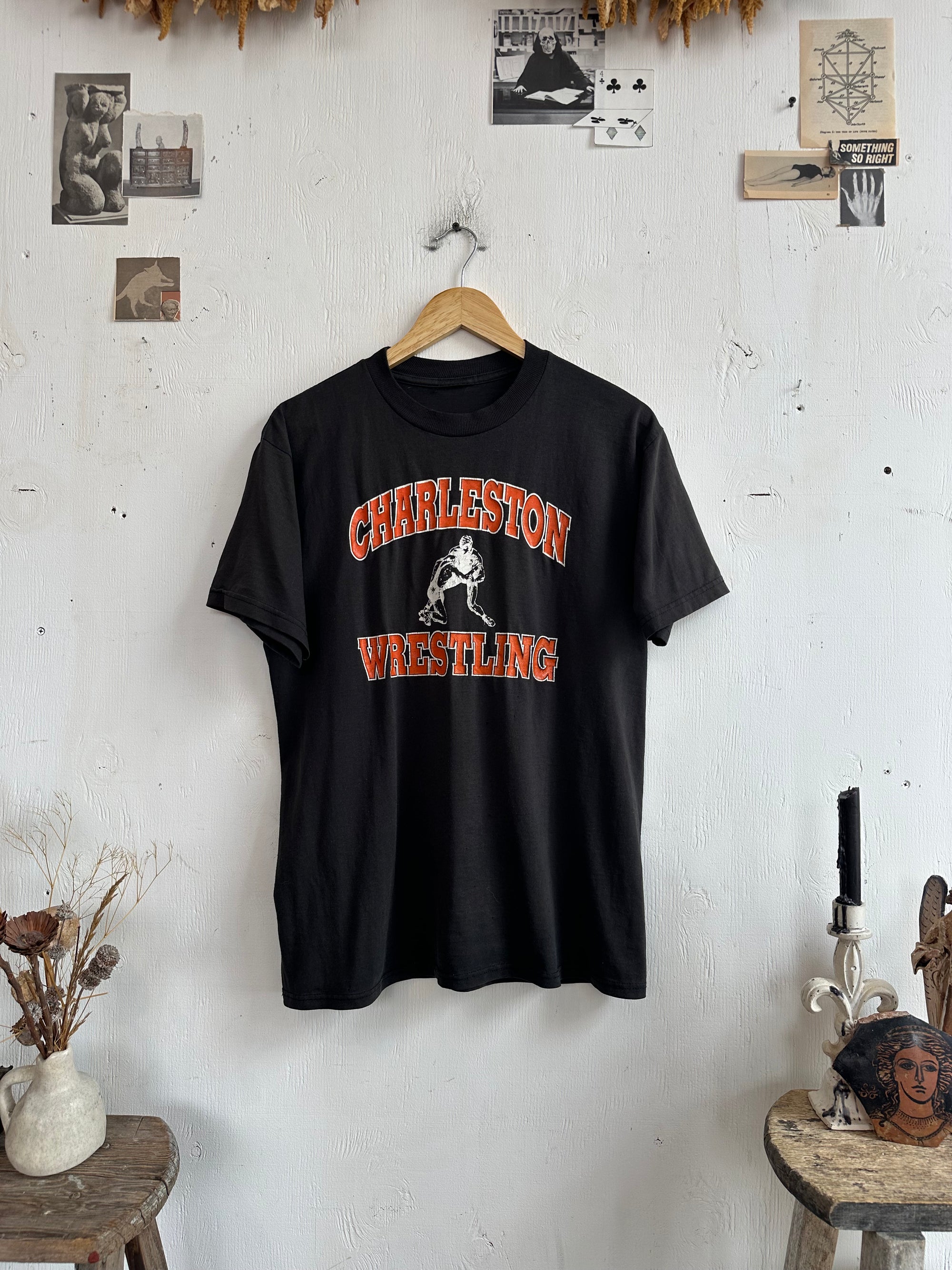2000s Charleston Wrestling T-Shirt